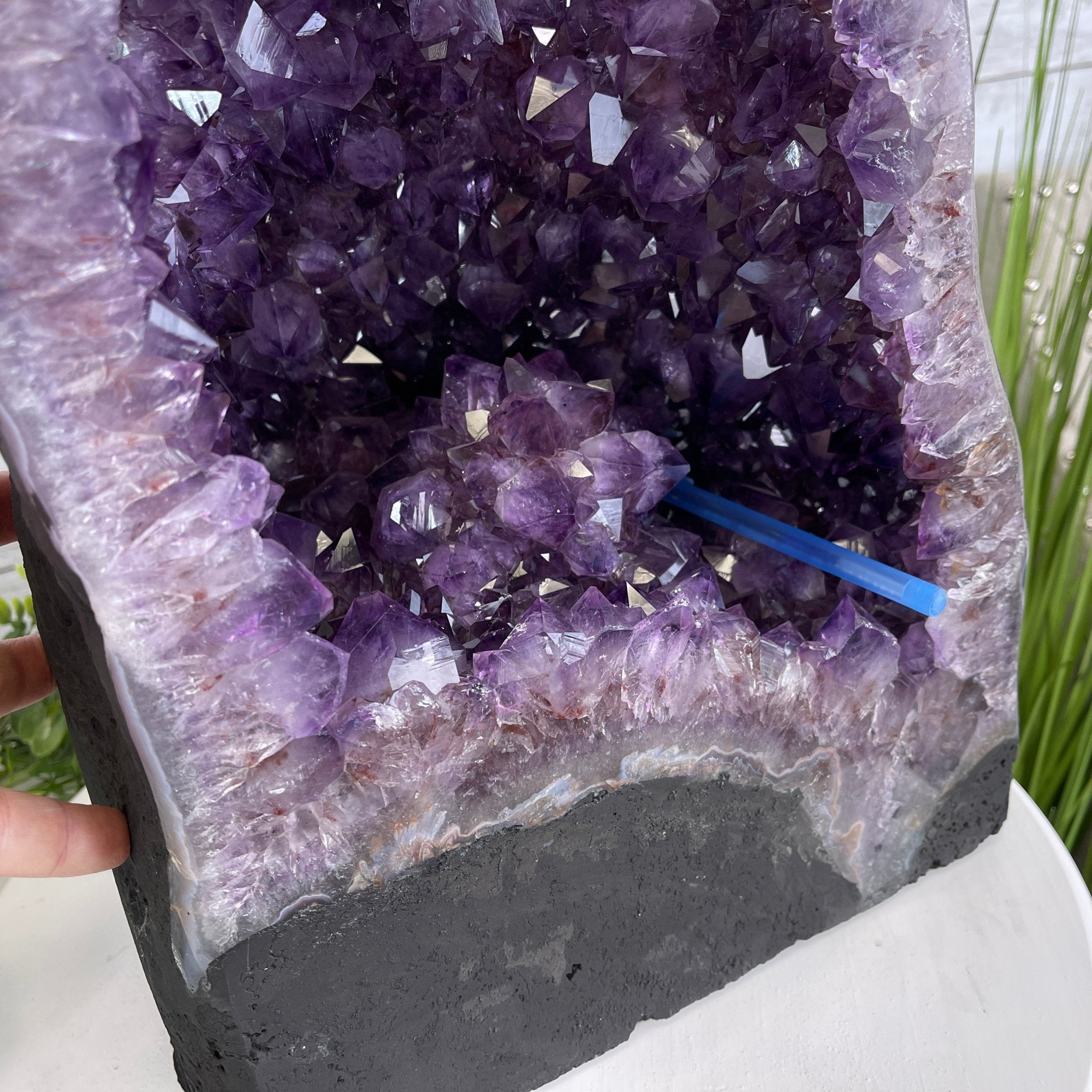 Extra Quality Brazilian Amethyst Cathedral, 23.9” tall & 72.2 lbs #5601-0538 by Brazil Gems - Brazil GemsBrazil GemsExtra Quality Brazilian Amethyst Cathedral, 23.9” tall & 72.2 lbs #5601-0538 by Brazil GemsCathedrals5601-0538