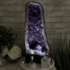Extra Quality Brazilian Amethyst Cathedral, 23.9” tall & 72.2 lbs #5601-0538 by Brazil Gems - Brazil GemsBrazil GemsExtra Quality Brazilian Amethyst Cathedral, 23.9” tall & 72.2 lbs #5601-0538 by Brazil GemsCathedrals5601-0538