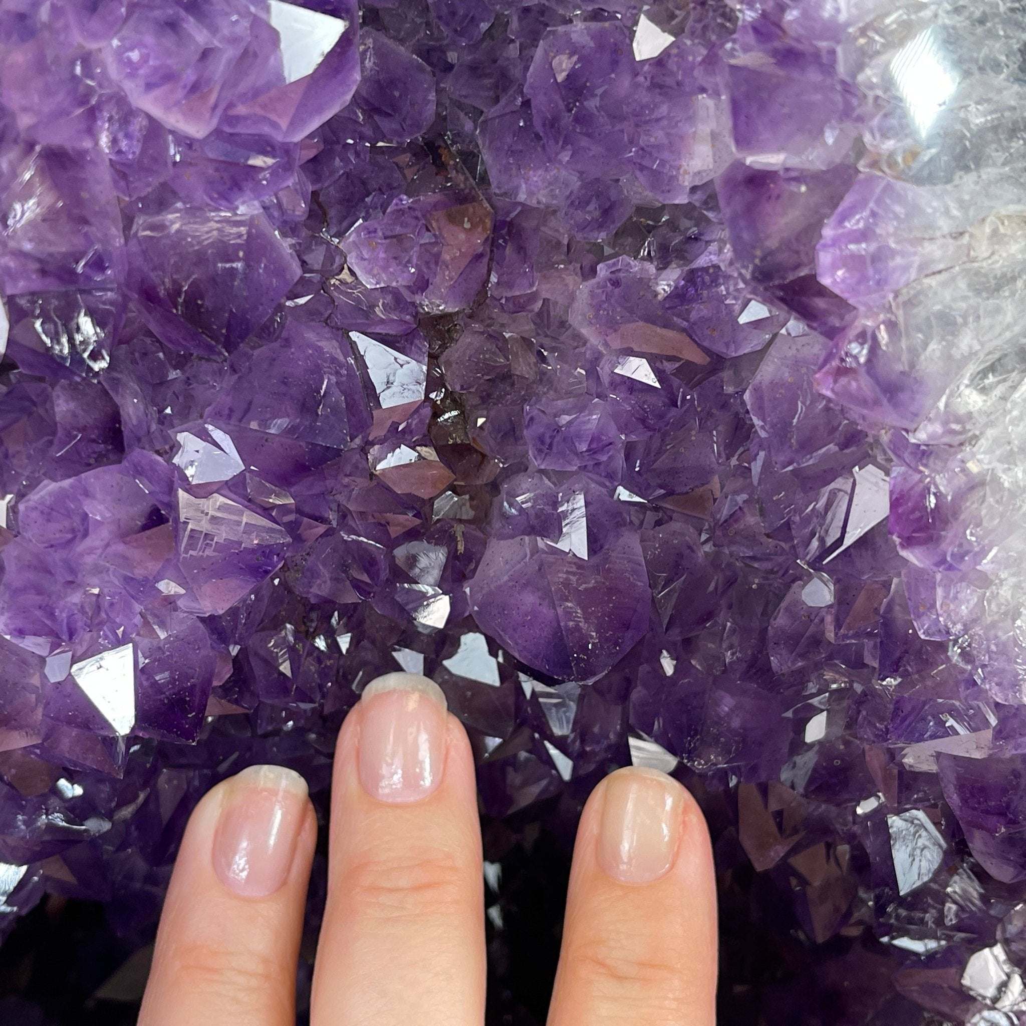 Extra Quality Brazilian Amethyst Cathedral, 25” tall & 119.6 lbs #5601-0651 by Brazil Gems - Brazil GemsBrazil GemsExtra Quality Brazilian Amethyst Cathedral, 25” tall & 119.6 lbs #5601-0651 by Brazil GemsCathedrals5601-0651