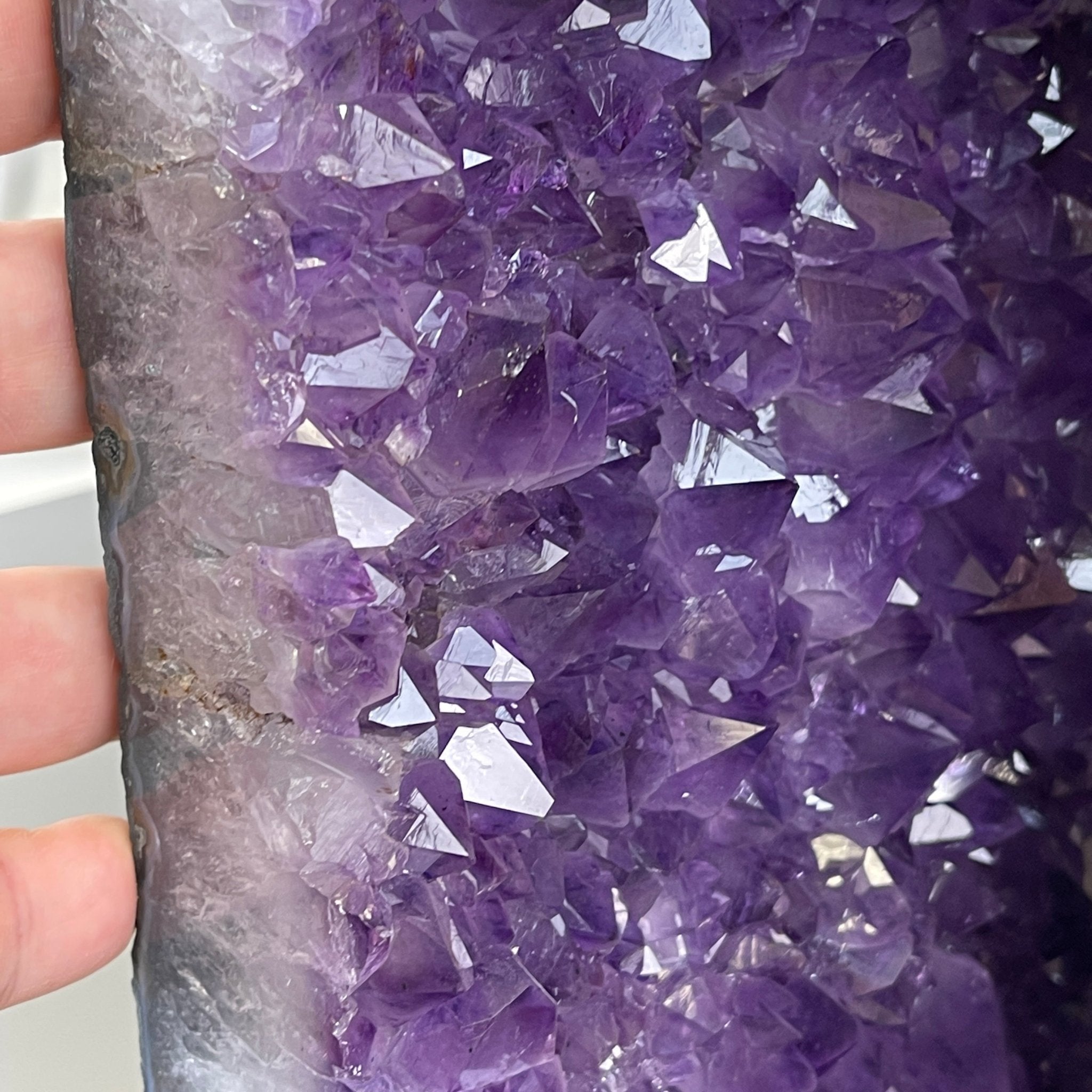 Extra Quality Brazilian Amethyst Cathedral, 25” tall & 119.6 lbs #5601-0651 by Brazil Gems - Brazil GemsBrazil GemsExtra Quality Brazilian Amethyst Cathedral, 25” tall & 119.6 lbs #5601-0651 by Brazil GemsCathedrals5601-0651