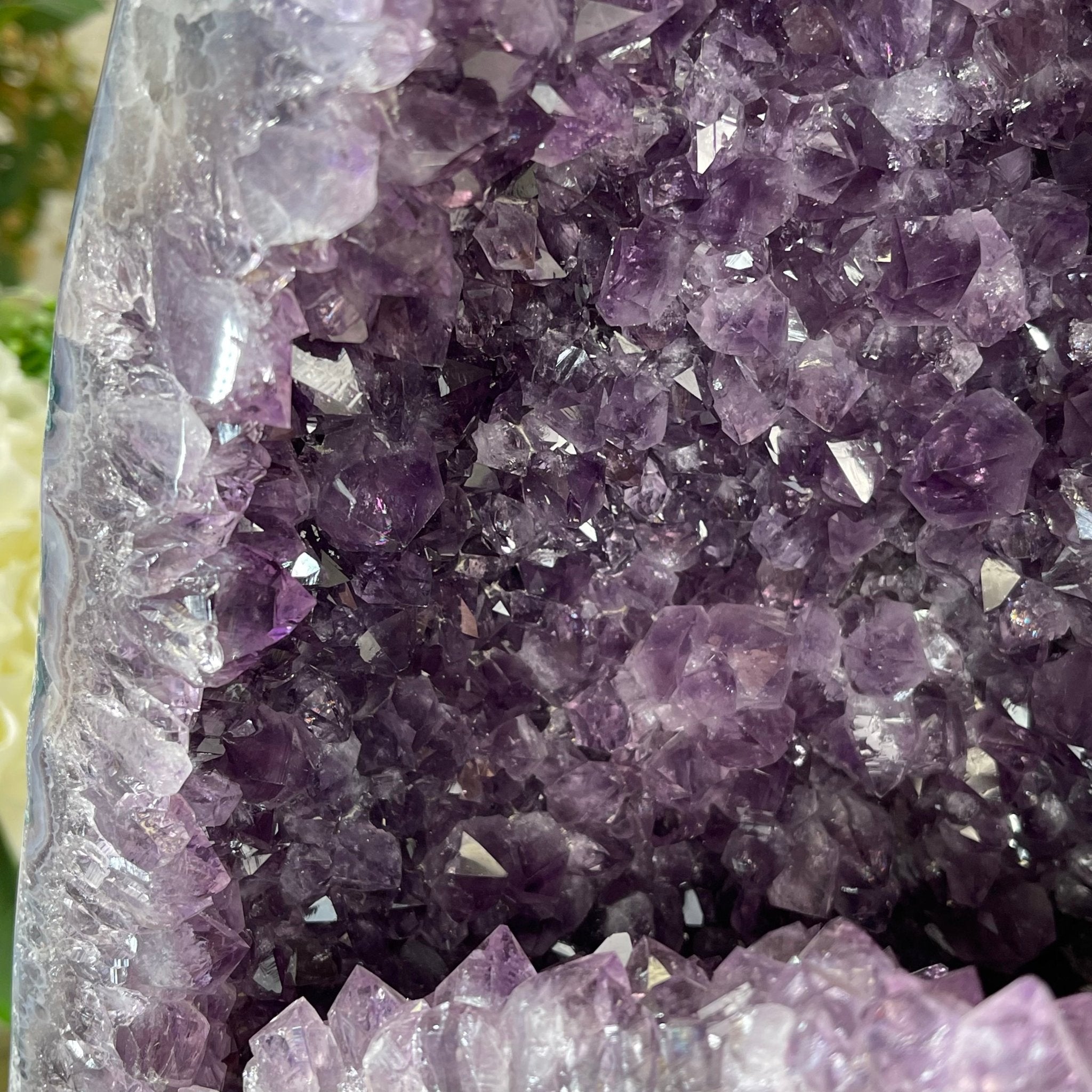 Extra Quality Brazilian Amethyst Cathedral, 30.7 lbs & 13.5" Tall #5601-1124 by Brazil Gems - Brazil GemsBrazil GemsExtra Quality Brazilian Amethyst Cathedral, 30.7 lbs & 13.5" Tall #5601-1124 by Brazil GemsCathedrals5601-1124
