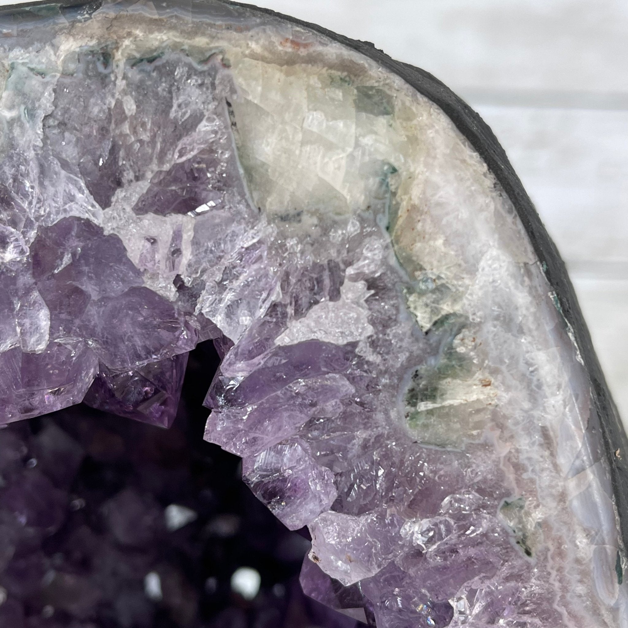 Extra Quality Brazilian Amethyst Cathedral, 30.7 lbs & 13.5" Tall #5601-1124 by Brazil Gems - Brazil GemsBrazil GemsExtra Quality Brazilian Amethyst Cathedral, 30.7 lbs & 13.5" Tall #5601-1124 by Brazil GemsCathedrals5601-1124