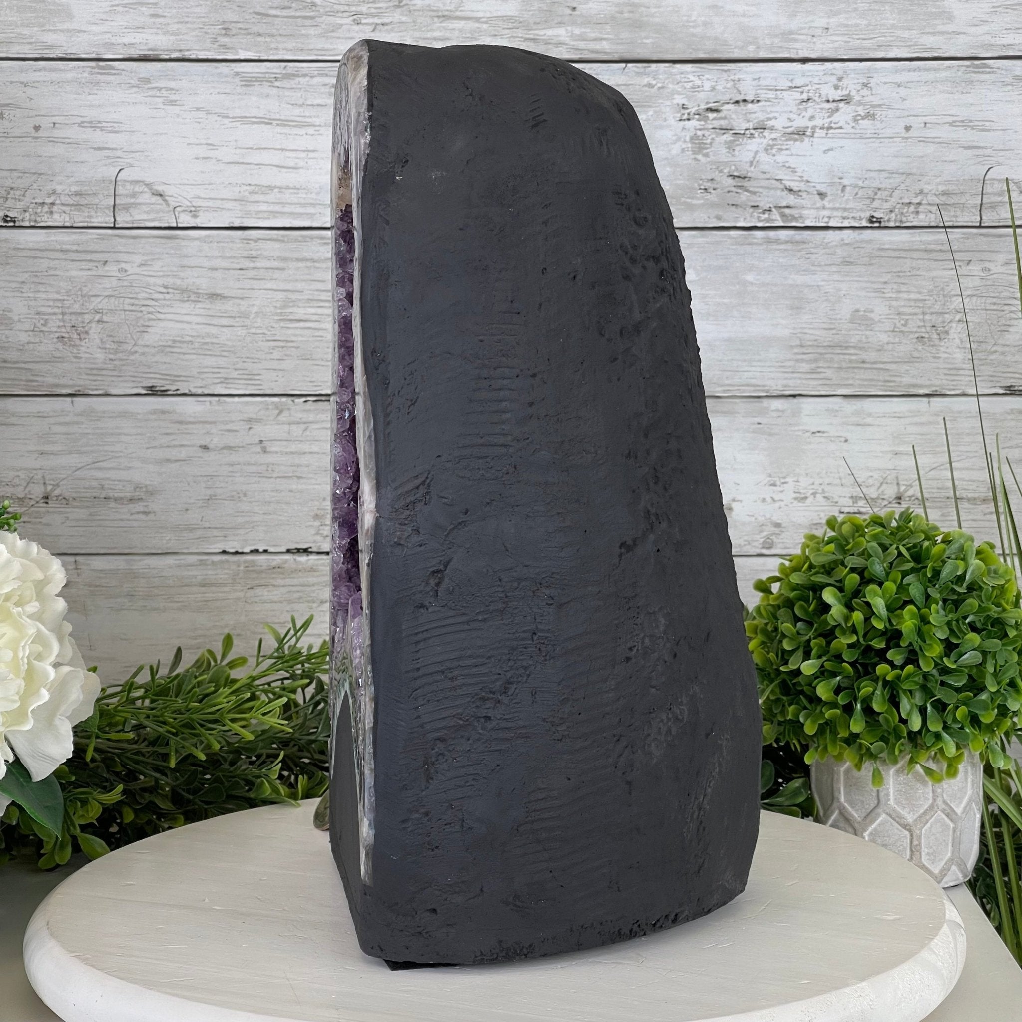 Extra Quality Brazilian Amethyst Cathedral, 30.7 lbs & 13.5" Tall #5601-1124 by Brazil Gems - Brazil GemsBrazil GemsExtra Quality Brazilian Amethyst Cathedral, 30.7 lbs & 13.5" Tall #5601-1124 by Brazil GemsCathedrals5601-1124