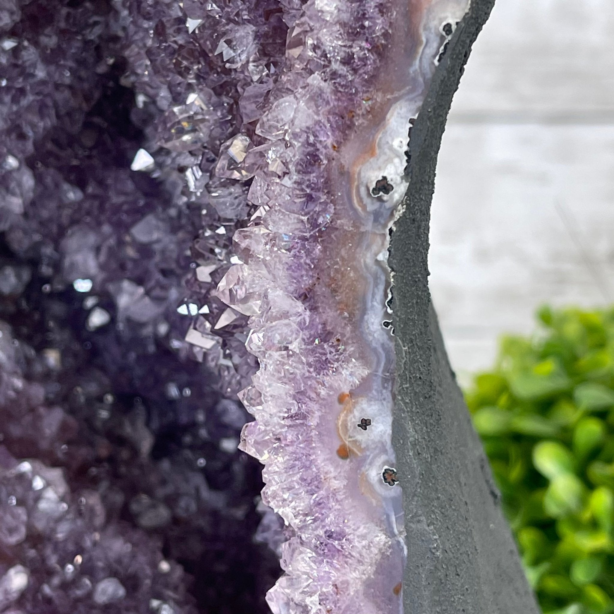 Extra Quality Brazilian Amethyst Cathedral, 33.7 lbs & 12" Tall #5601-0734 by Brazil Gems - Brazil GemsBrazil GemsExtra Quality Brazilian Amethyst Cathedral, 33.7 lbs & 12" Tall #5601-0734 by Brazil GemsCathedrals5601-0734