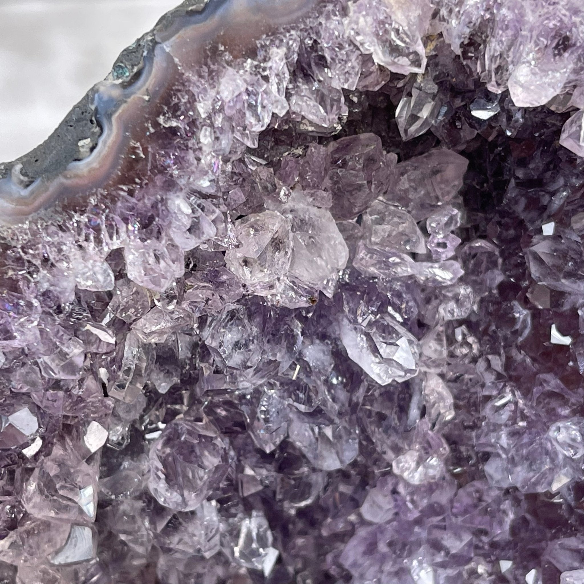 Extra Quality Brazilian Amethyst Cathedral, 33.7 lbs & 12" Tall #5601-0734 by Brazil Gems - Brazil GemsBrazil GemsExtra Quality Brazilian Amethyst Cathedral, 33.7 lbs & 12" Tall #5601-0734 by Brazil GemsCathedrals5601-0734