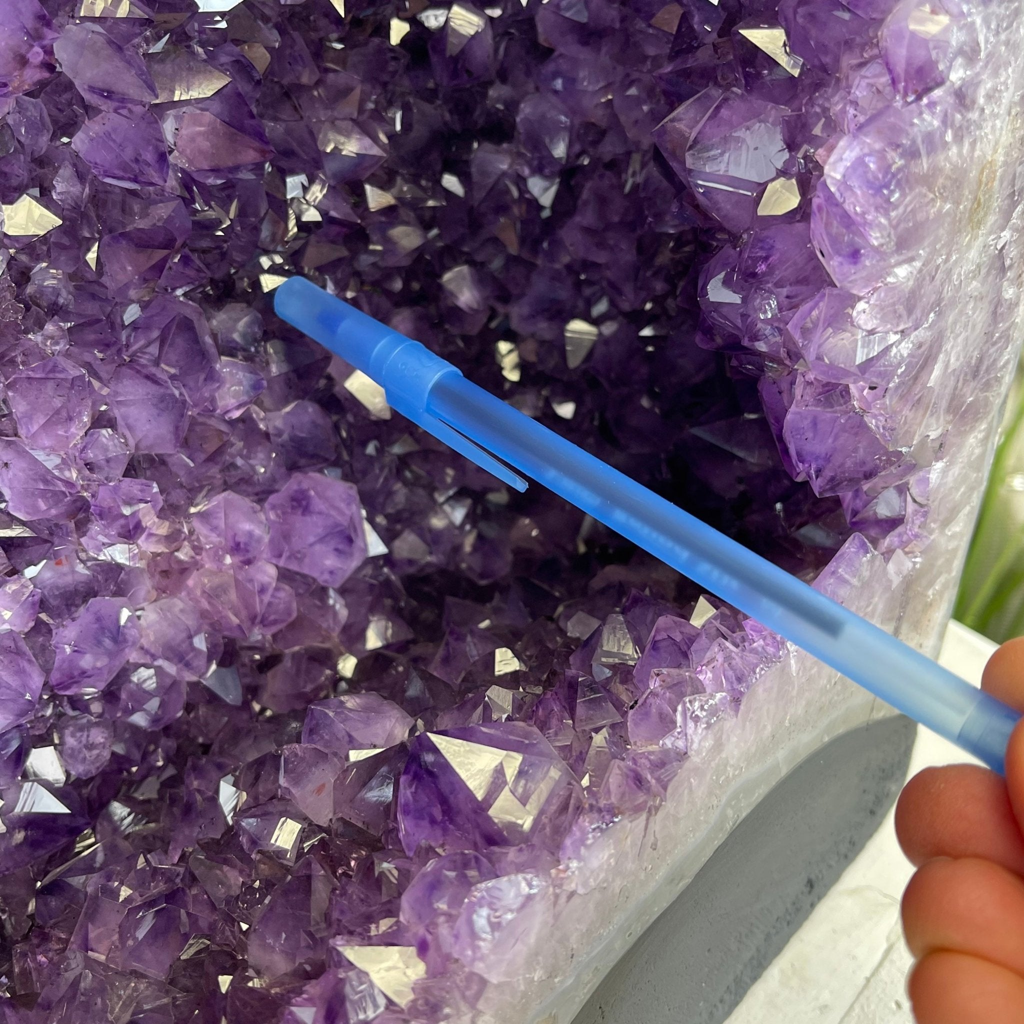 Extra Quality Brazilian Amethyst Cathedral, 47.3 lbs & 17.7" Tall #5601-1128 by Brazil Gems - Brazil GemsBrazil GemsExtra Quality Brazilian Amethyst Cathedral, 47.3 lbs & 17.7" Tall #5601-1128 by Brazil GemsCathedrals5601-1128