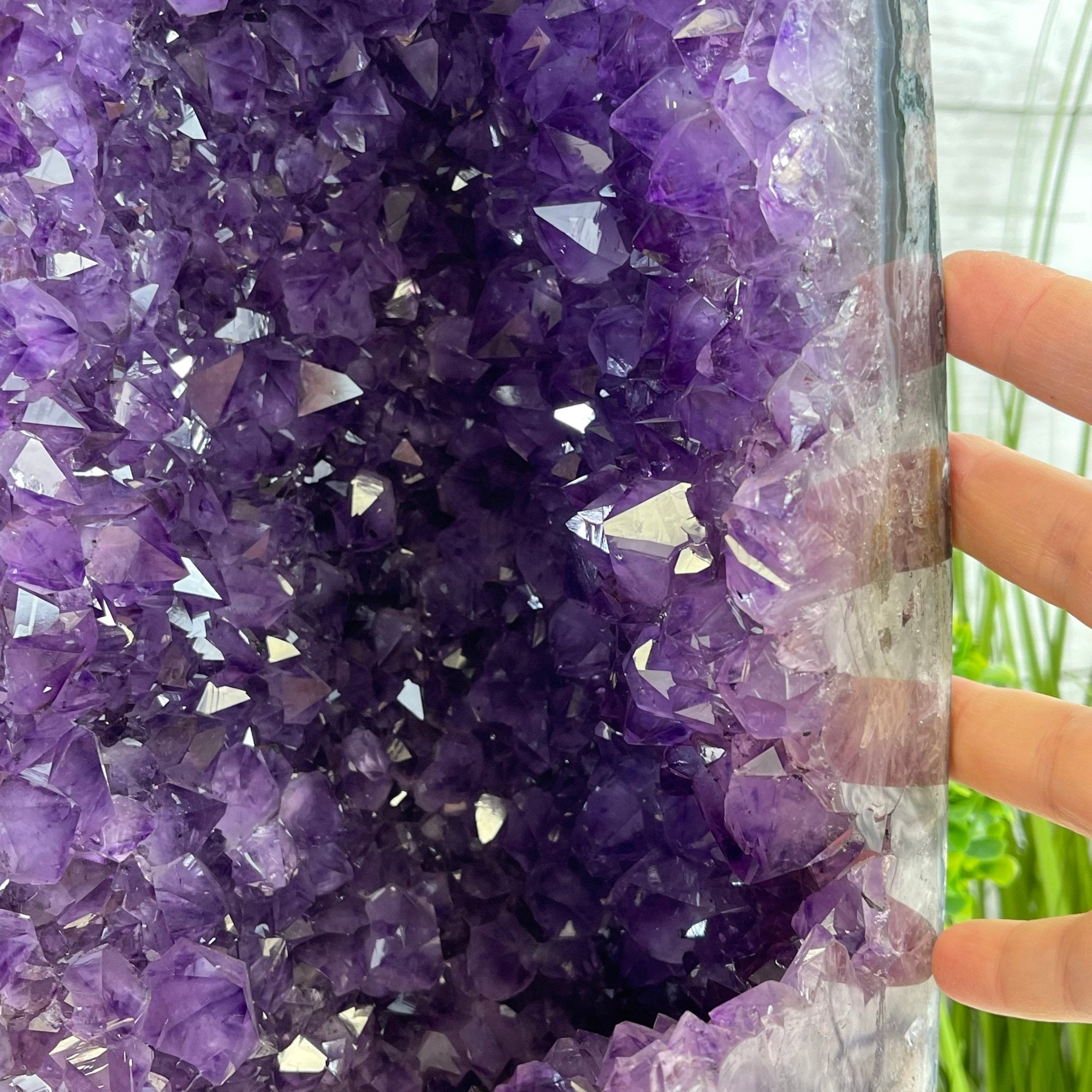 Extra Quality Brazilian Amethyst Cathedral, 47.3 lbs & 17.7" Tall #5601-1128 by Brazil Gems - Brazil GemsBrazil GemsExtra Quality Brazilian Amethyst Cathedral, 47.3 lbs & 17.7" Tall #5601-1128 by Brazil GemsCathedrals5601-1128