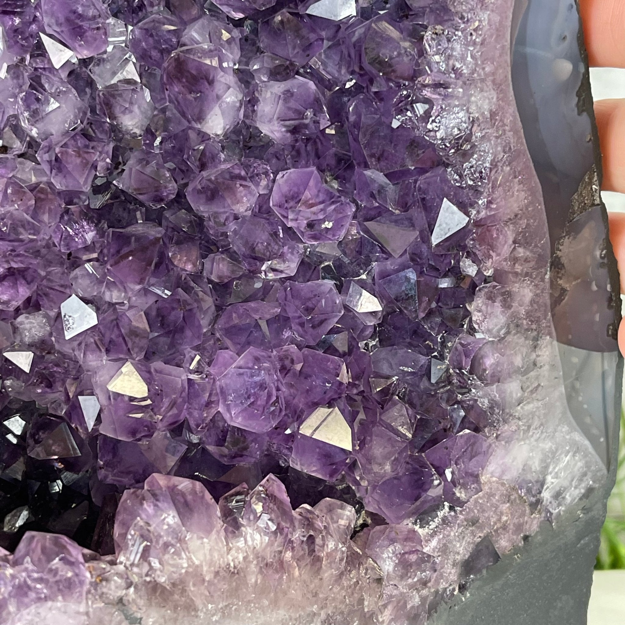 Extra Quality Brazilian Amethyst Cathedral, 48.4 lbs & 16.25" Tall #5601-0705 by Brazil Gems - Brazil GemsBrazil GemsExtra Quality Brazilian Amethyst Cathedral, 48.4 lbs & 16.25" Tall #5601-0705 by Brazil GemsCathedrals5601-0705