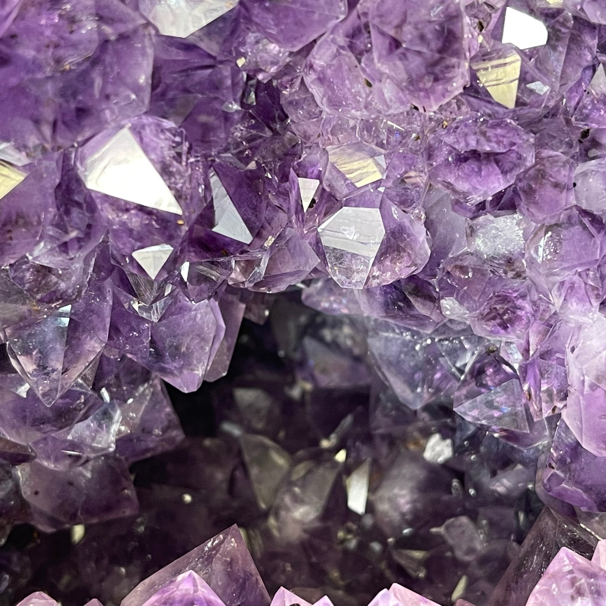 Extra Quality Brazilian Amethyst Cathedral, 48.4 lbs & 16.25" Tall #5601-0705 by Brazil Gems - Brazil GemsBrazil GemsExtra Quality Brazilian Amethyst Cathedral, 48.4 lbs & 16.25" Tall #5601-0705 by Brazil GemsCathedrals5601-0705