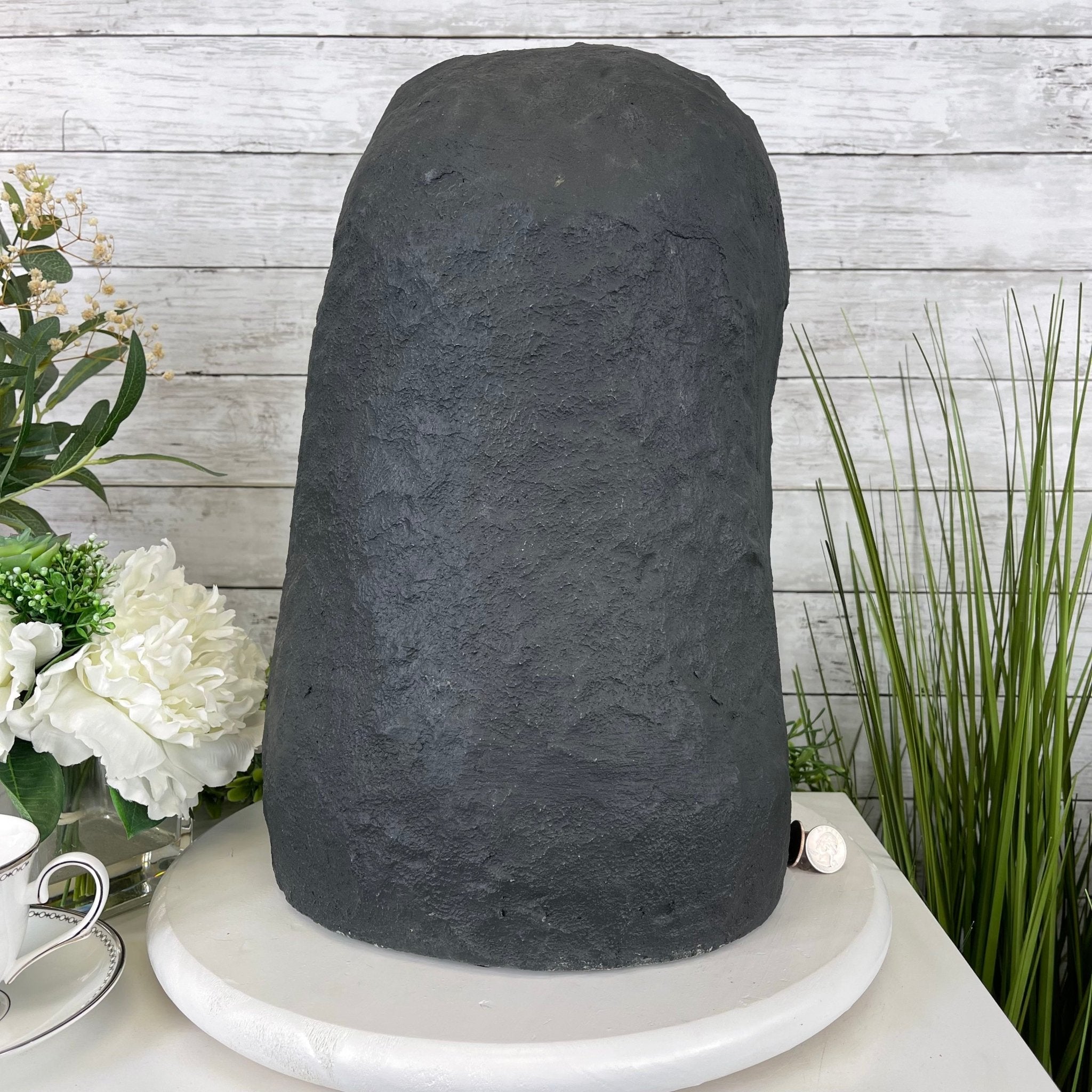 Extra Quality Brazilian Amethyst Cathedral, 48.4 lbs & 16.25" Tall #5601-0705 by Brazil Gems - Brazil GemsBrazil GemsExtra Quality Brazilian Amethyst Cathedral, 48.4 lbs & 16.25" Tall #5601-0705 by Brazil GemsCathedrals5601-0705