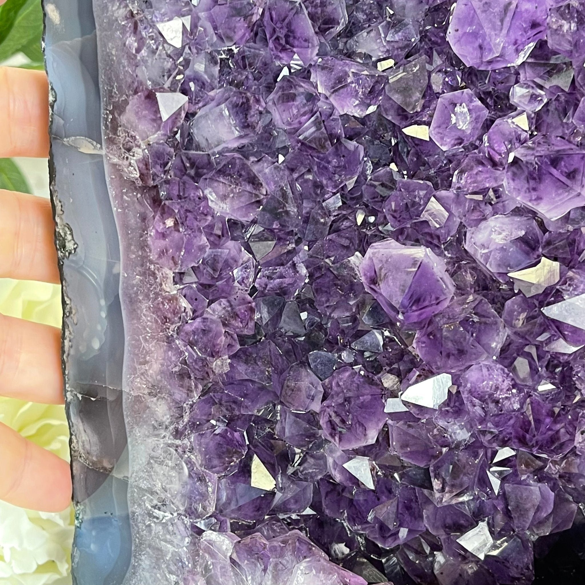 Extra Quality Brazilian Amethyst Cathedral, 48.4 lbs & 16.25" Tall #5601-0705 by Brazil Gems - Brazil GemsBrazil GemsExtra Quality Brazilian Amethyst Cathedral, 48.4 lbs & 16.25" Tall #5601-0705 by Brazil GemsCathedrals5601-0705