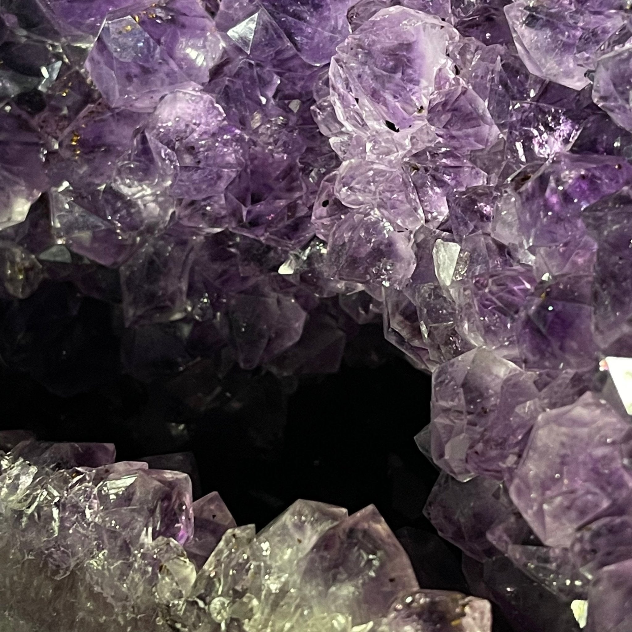 Extra Quality Brazilian Amethyst Cathedral, 48.4 lbs & 16.25" Tall #5601-0705 by Brazil Gems - Brazil GemsBrazil GemsExtra Quality Brazilian Amethyst Cathedral, 48.4 lbs & 16.25" Tall #5601-0705 by Brazil GemsCathedrals5601-0705