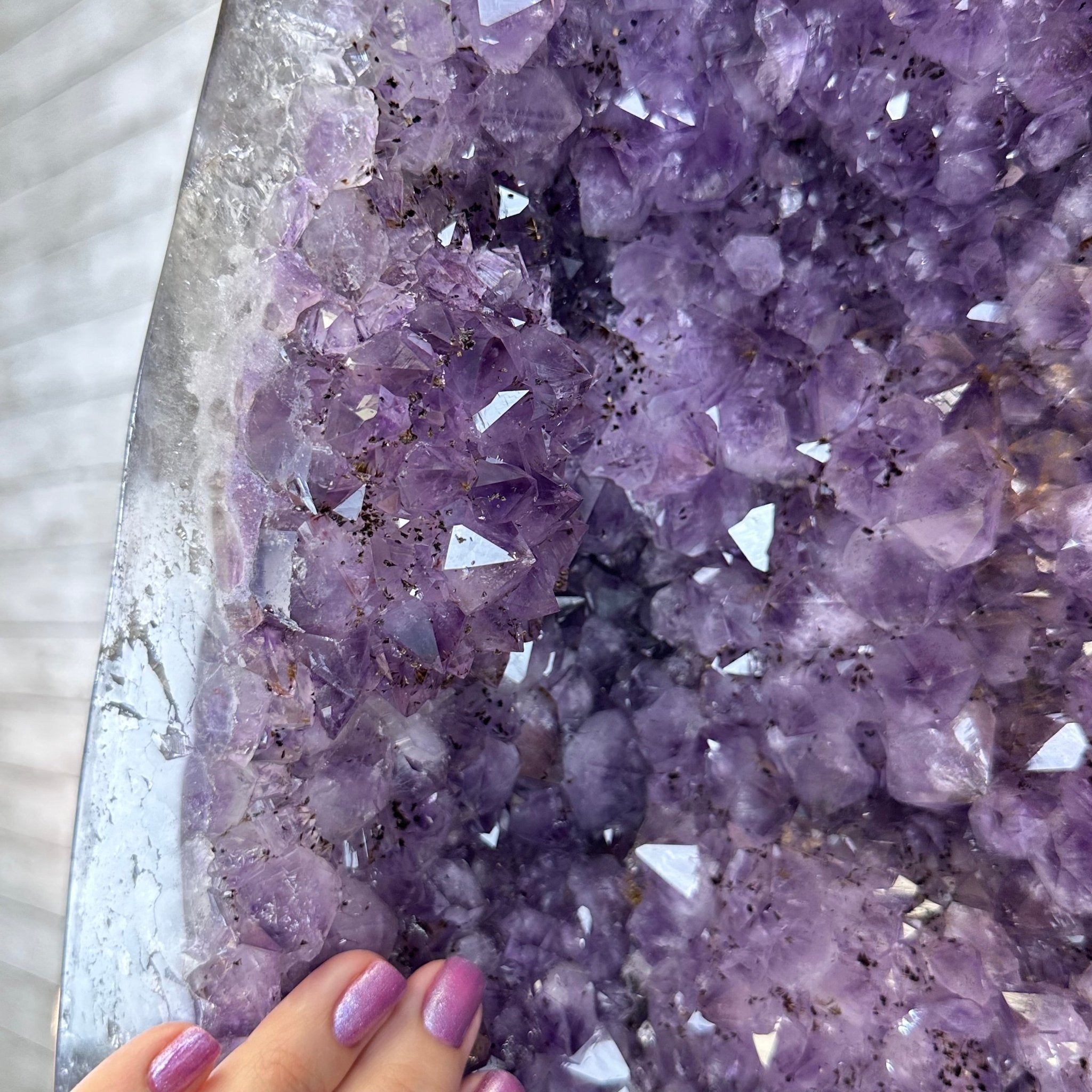 Extra Quality Brazilian Amethyst Cathedral, 510 lbs & 70" Tall #5601-1335 - Brazil GemsBrazil GemsExtra Quality Brazilian Amethyst Cathedral, 510 lbs & 70" Tall #5601-1335Cathedrals5601-1335