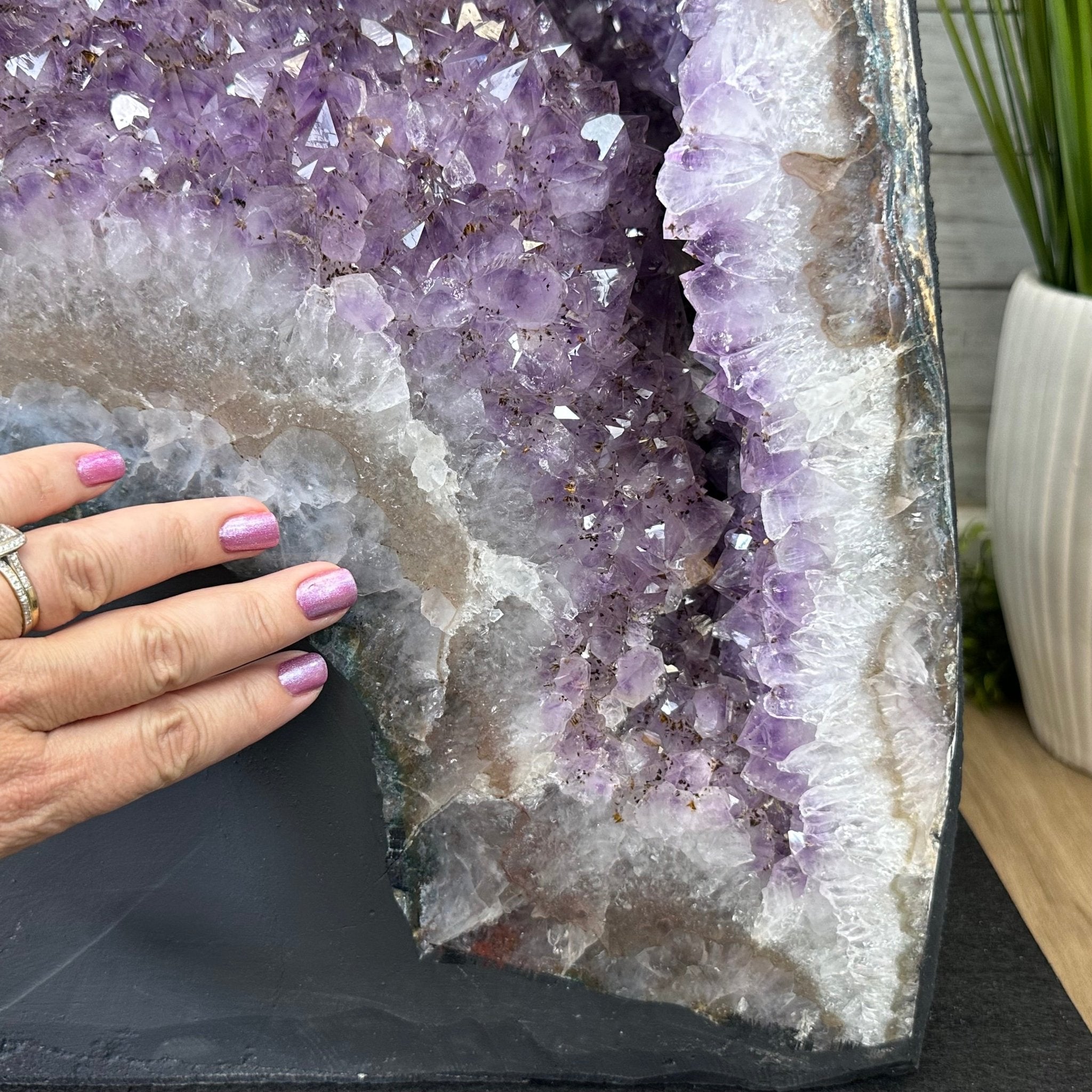 Extra Quality Brazilian Amethyst Cathedral, 510 lbs & 70" Tall #5601-1335 - Brazil GemsBrazil GemsExtra Quality Brazilian Amethyst Cathedral, 510 lbs & 70" Tall #5601-1335Cathedrals5601-1335