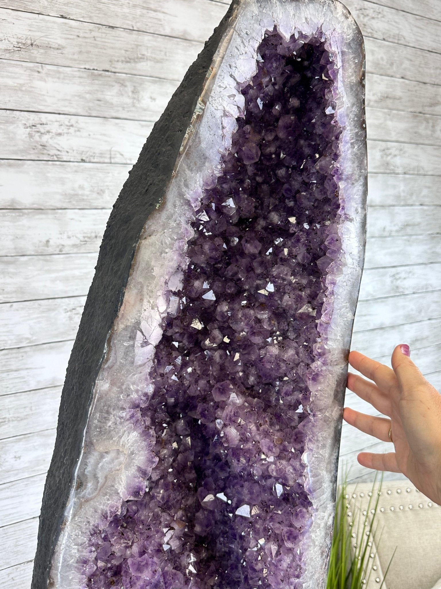 Extra Quality Brazilian Amethyst Cathedral, 510 lbs & 70" Tall #5601-1335 - Brazil GemsBrazil GemsExtra Quality Brazilian Amethyst Cathedral, 510 lbs & 70" Tall #5601-1335Cathedrals5601-1335