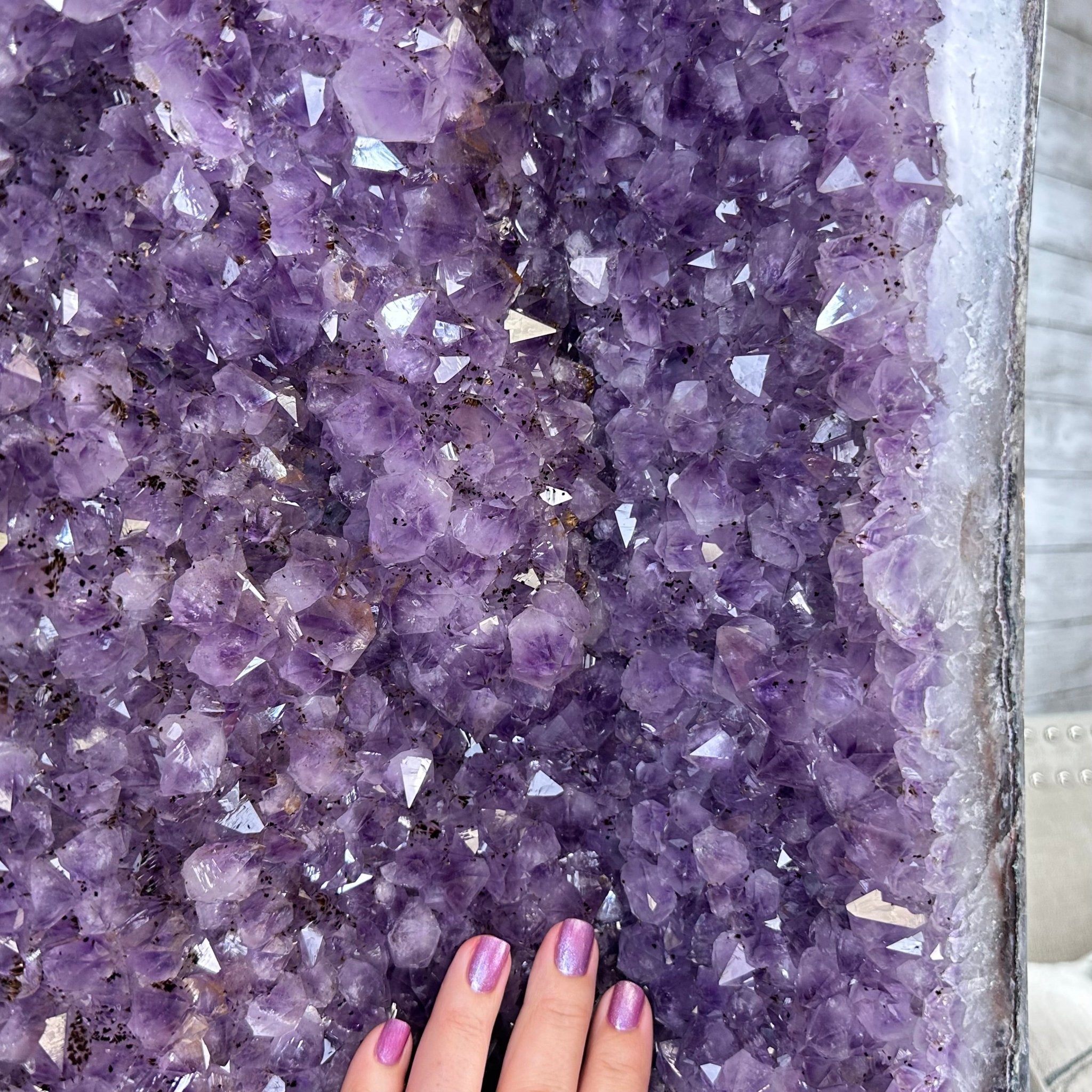 Extra Quality Brazilian Amethyst Cathedral, 510 lbs & 70" Tall #5601-1335 - Brazil GemsBrazil GemsExtra Quality Brazilian Amethyst Cathedral, 510 lbs & 70" Tall #5601-1335Cathedrals5601-1335