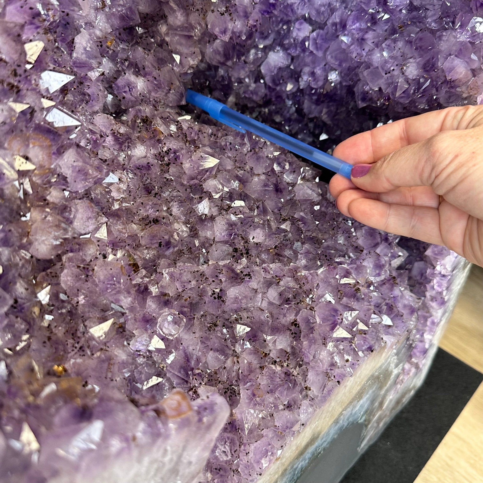 Extra Quality Brazilian Amethyst Cathedral, 510 lbs & 70" Tall #5601-1335 - Brazil GemsBrazil GemsExtra Quality Brazilian Amethyst Cathedral, 510 lbs & 70" Tall #5601-1335Cathedrals5601-1335