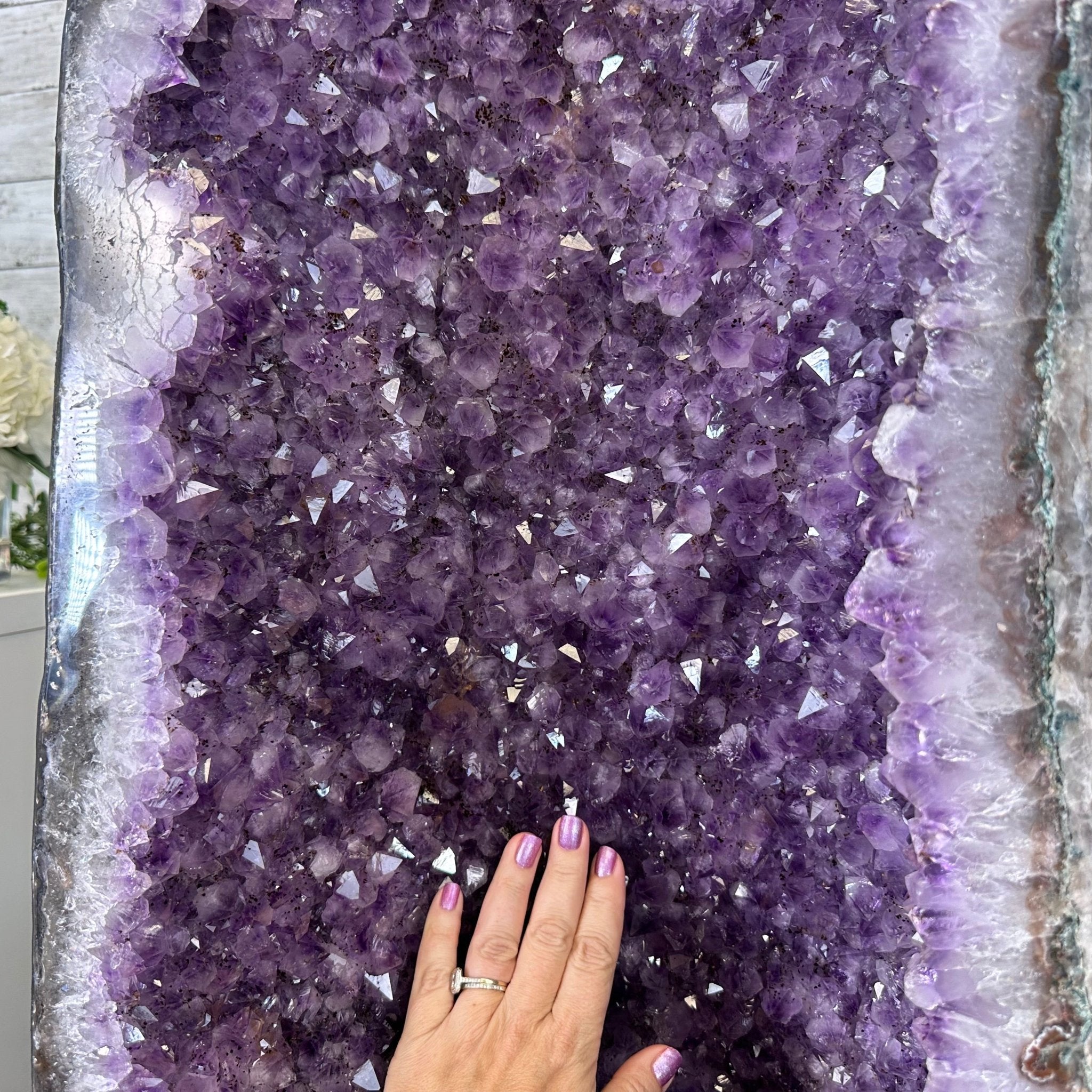 Extra Quality Brazilian Amethyst Cathedral, 510 lbs & 70" Tall #5601-1335 - Brazil GemsBrazil GemsExtra Quality Brazilian Amethyst Cathedral, 510 lbs & 70" Tall #5601-1335Cathedrals5601-1335