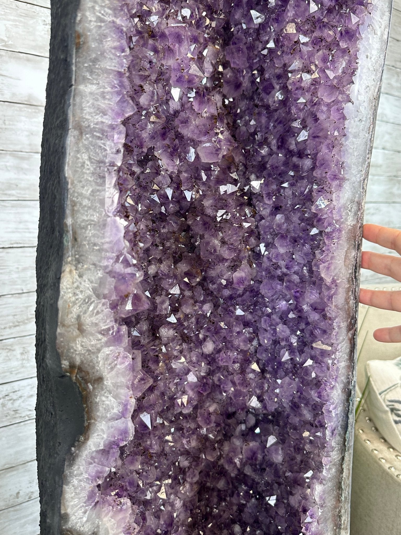 Extra Quality Brazilian Amethyst Cathedral, 510 lbs & 70" Tall #5601-1335 - Brazil GemsBrazil GemsExtra Quality Brazilian Amethyst Cathedral, 510 lbs & 70" Tall #5601-1335Cathedrals5601-1335