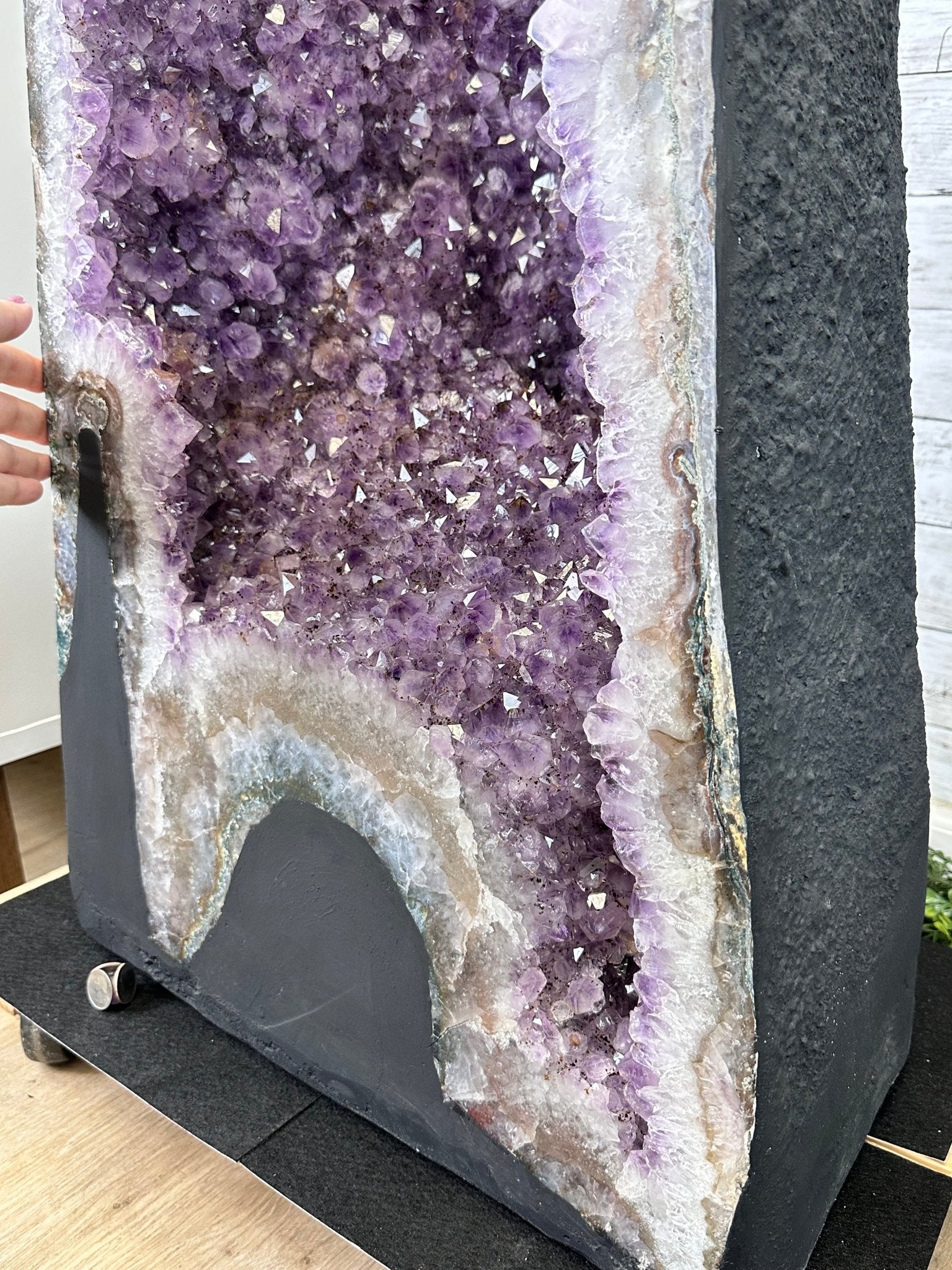 Extra Quality Brazilian Amethyst Cathedral, 510 lbs & 70" Tall #5601-1335 - Brazil GemsBrazil GemsExtra Quality Brazilian Amethyst Cathedral, 510 lbs & 70" Tall #5601-1335Cathedrals5601-1335