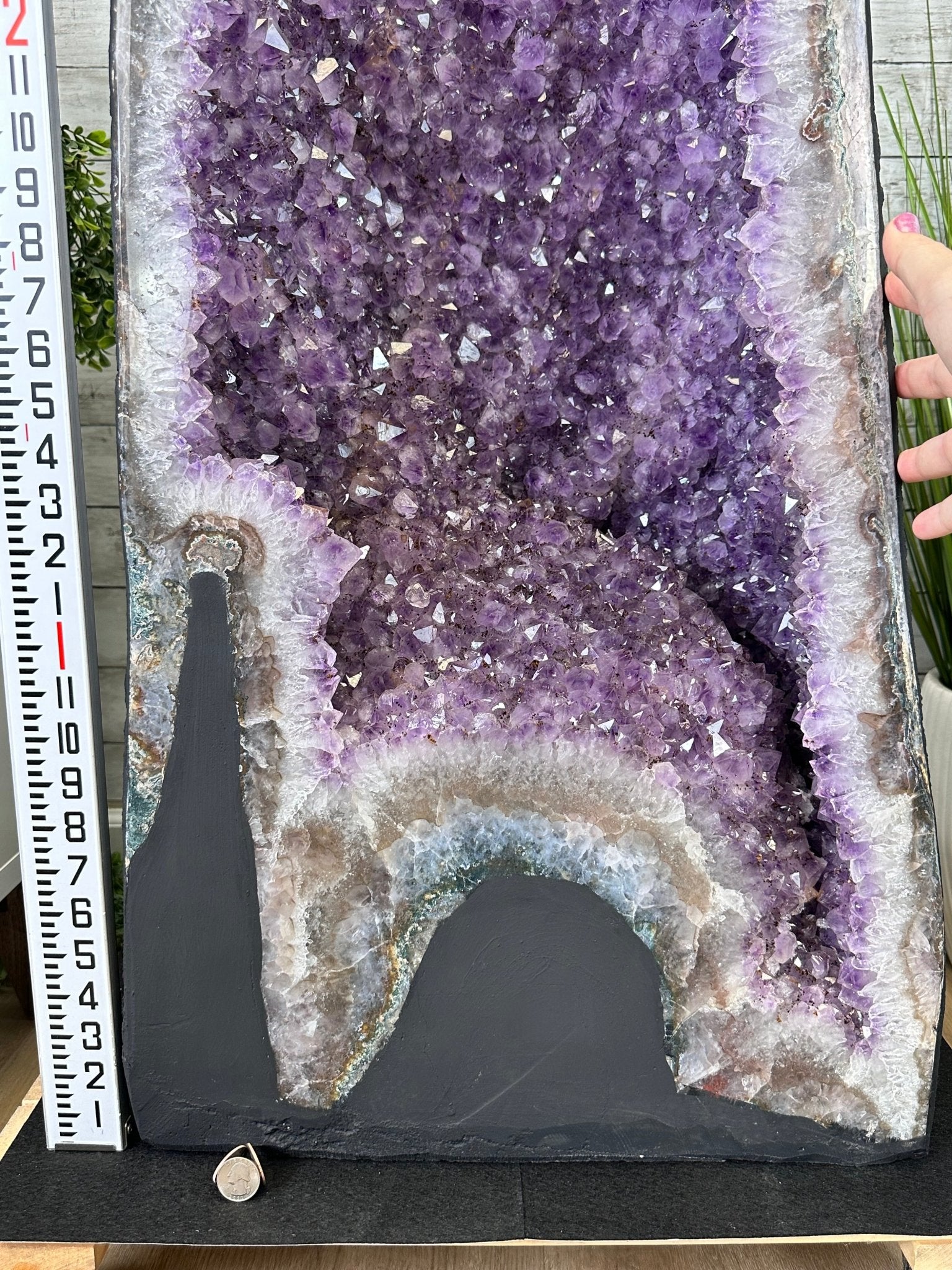 Extra Quality Brazilian Amethyst Cathedral, 510 lbs & 70" Tall #5601-1335 - Brazil GemsBrazil GemsExtra Quality Brazilian Amethyst Cathedral, 510 lbs & 70" Tall #5601-1335Cathedrals5601-1335
