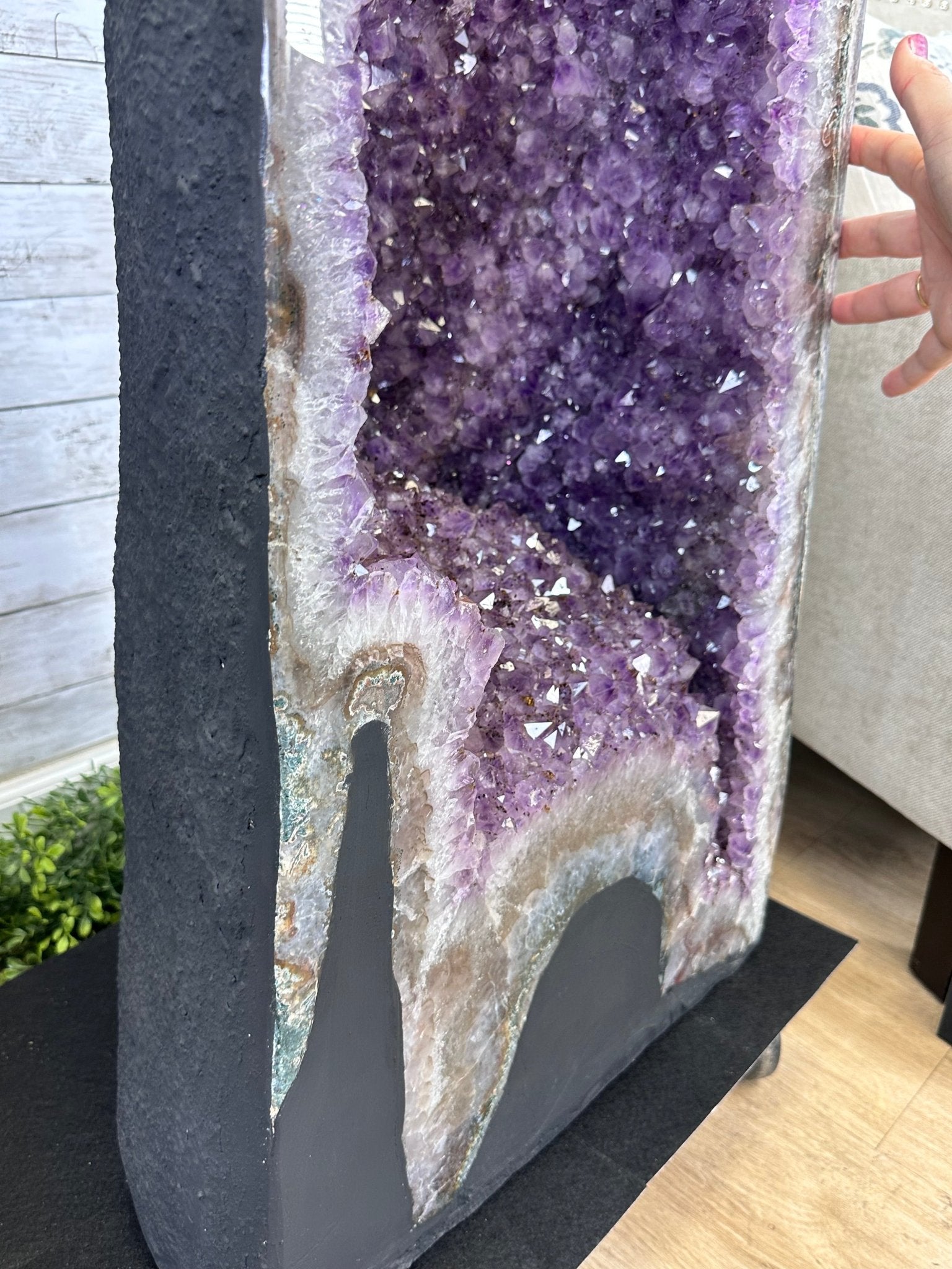 Extra Quality Brazilian Amethyst Cathedral, 510 lbs & 70" Tall #5601-1335 - Brazil GemsBrazil GemsExtra Quality Brazilian Amethyst Cathedral, 510 lbs & 70" Tall #5601-1335Cathedrals5601-1335