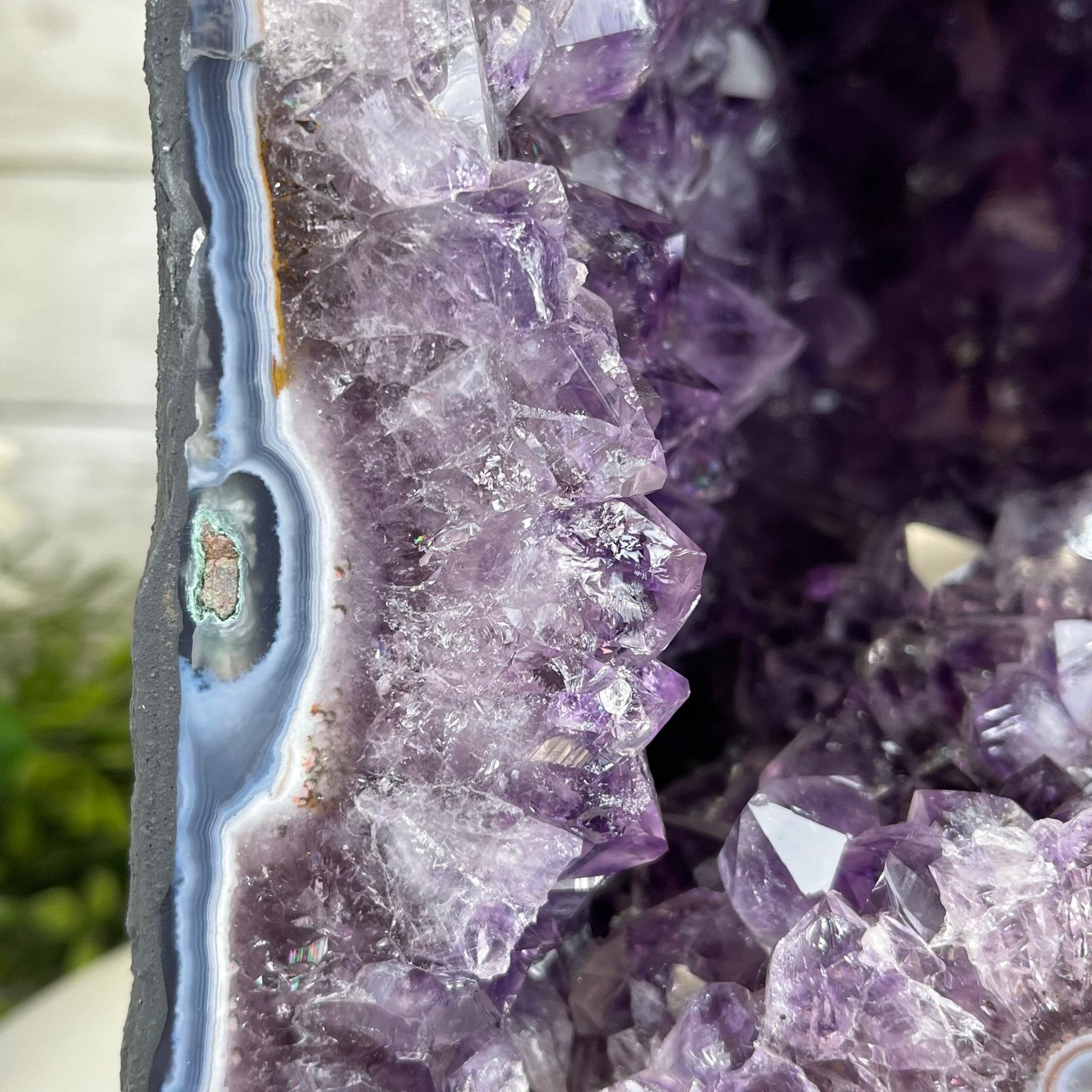 Extra Quality Brazilian Amethyst Cathedral, 78.2 lbs & 28.8" Tall #5601-0707 by Brazil Gems - Brazil GemsBrazil GemsExtra Quality Brazilian Amethyst Cathedral, 78.2 lbs & 28.8" Tall #5601-0707 by Brazil GemsCathedrals5601-0707