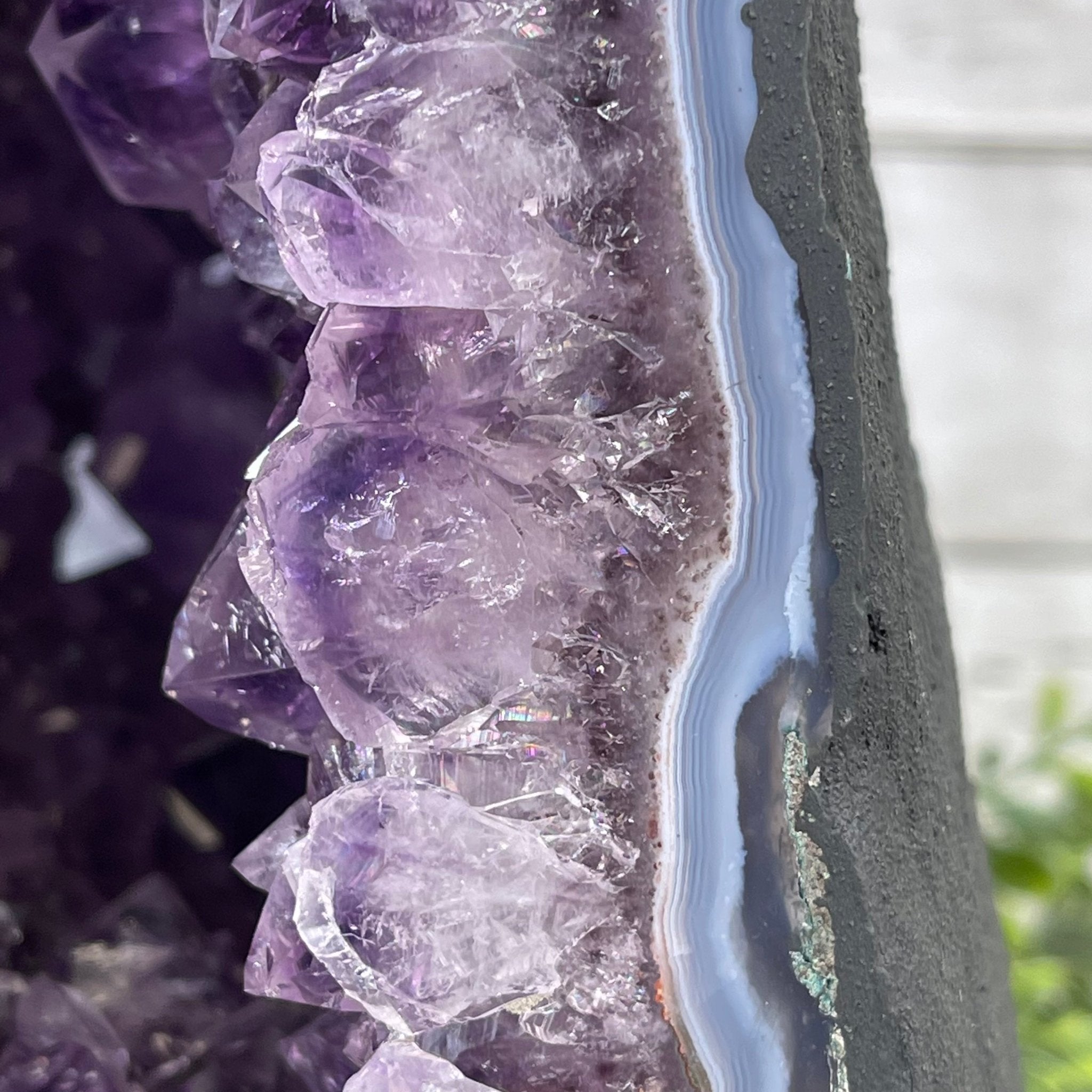 Extra Quality Brazilian Amethyst Cathedral, 78.2 lbs & 28.8" Tall #5601-0707 by Brazil Gems - Brazil GemsBrazil GemsExtra Quality Brazilian Amethyst Cathedral, 78.2 lbs & 28.8" Tall #5601-0707 by Brazil GemsCathedrals5601-0707