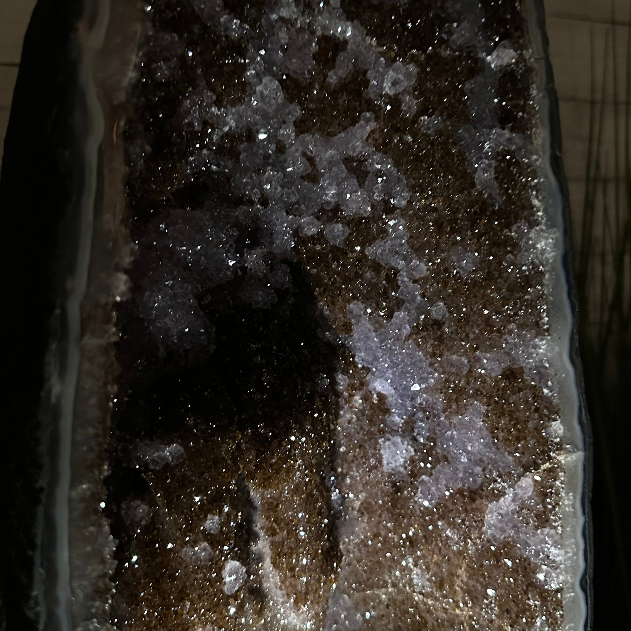 Extra Quality Brazilian Amethyst Cathedral, 83 lbs & 26.5” tall Model #5601-0827 by Brazil Gems - Brazil GemsBrazil GemsExtra Quality Brazilian Amethyst Cathedral, 83 lbs & 26.5” tall Model #5601-0827 by Brazil GemsCathedrals5601-0827