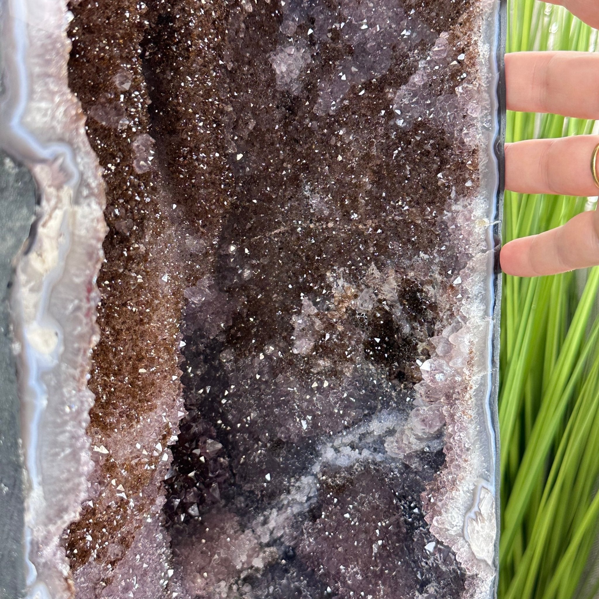 Extra Quality Brazilian Amethyst Cathedral, 83 lbs & 26.5” tall Model #5601-0827 by Brazil Gems - Brazil GemsBrazil GemsExtra Quality Brazilian Amethyst Cathedral, 83 lbs & 26.5” tall Model #5601-0827 by Brazil GemsCathedrals5601-0827