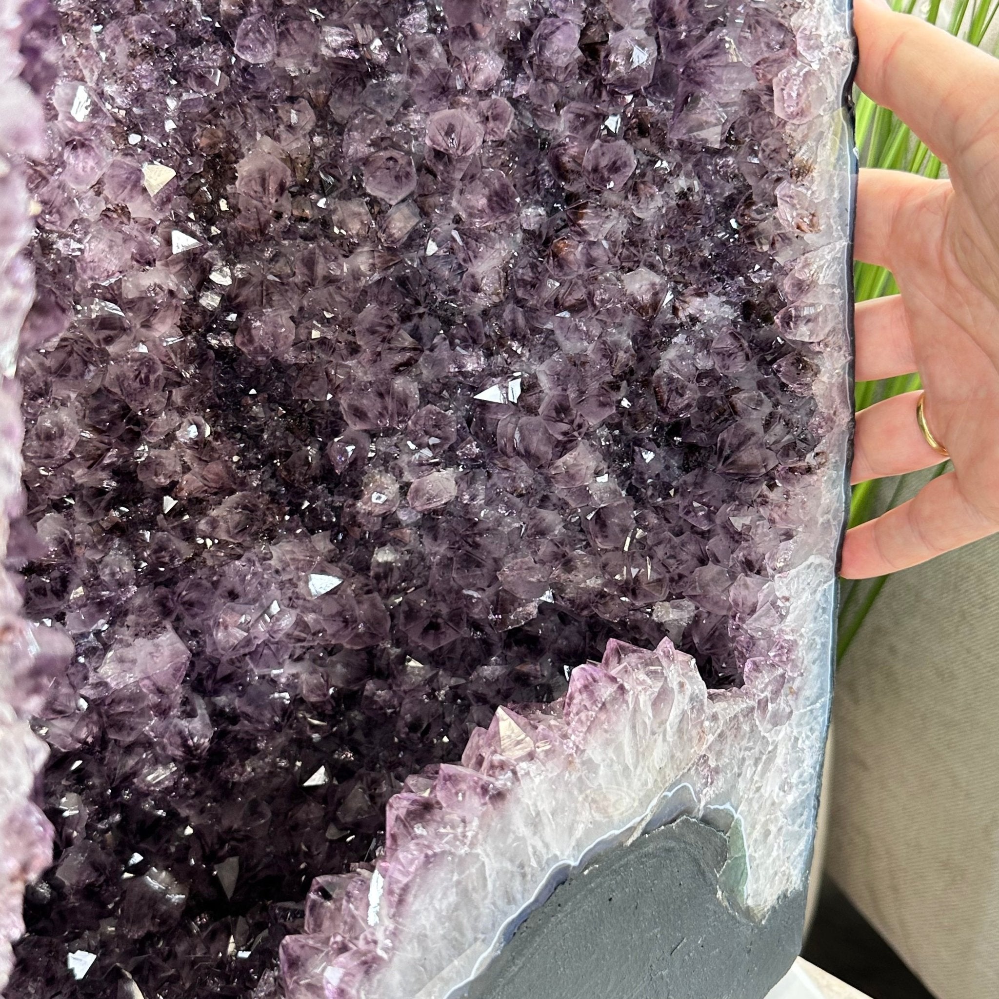 Extra Quality Brazilian Amethyst Cathedral, 85.6 lbs & 20.2” tall Model #5601-0741 by Brazil Gems - Brazil GemsBrazil GemsExtra Quality Brazilian Amethyst Cathedral, 85.6 lbs & 20.2” tall Model #5601-0741 by Brazil GemsCathedrals5601-0741