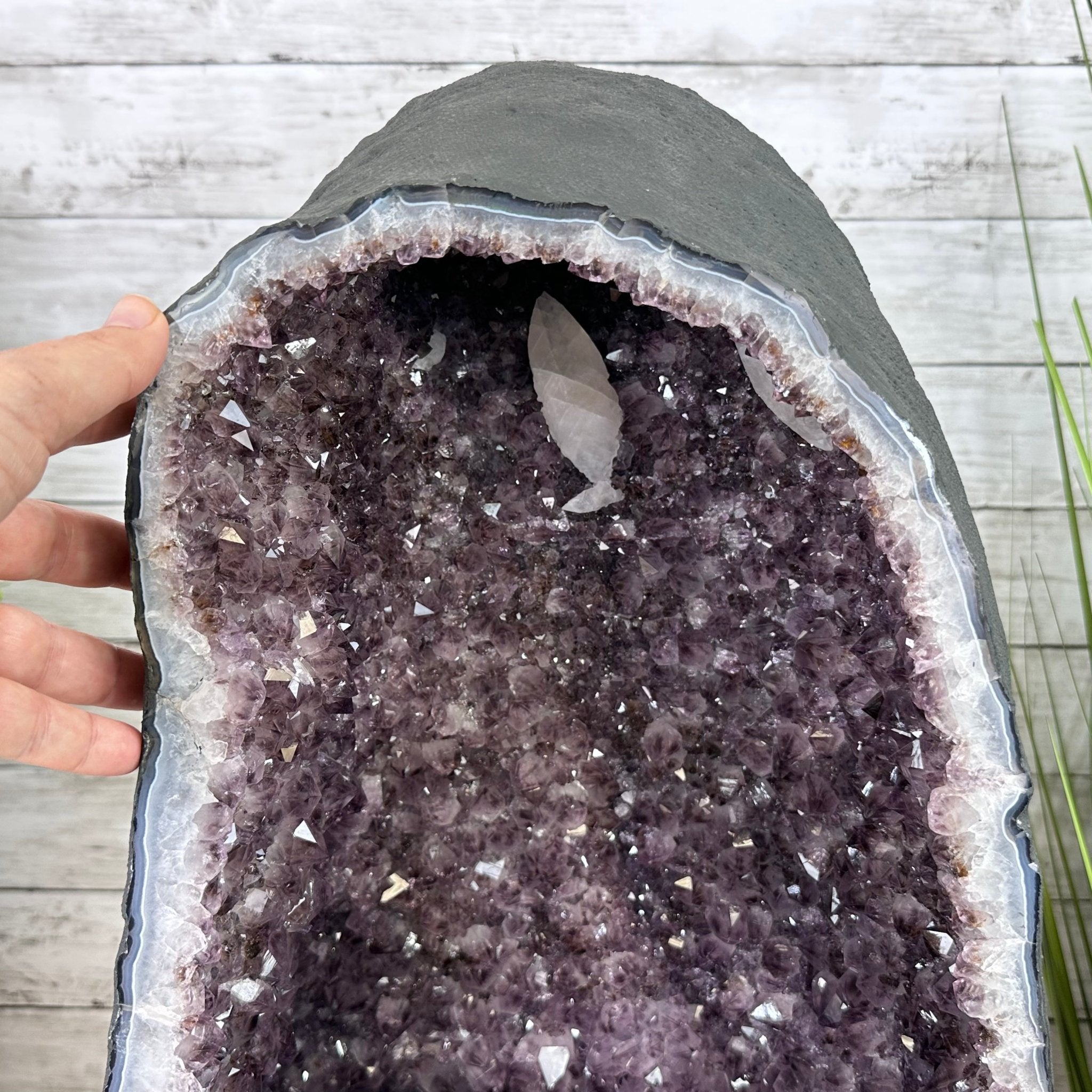 Extra Quality Brazilian Amethyst Cathedral, 85.6 lbs & 20.2” tall Model #5601-0741 by Brazil Gems - Brazil GemsBrazil GemsExtra Quality Brazilian Amethyst Cathedral, 85.6 lbs & 20.2” tall Model #5601-0741 by Brazil GemsCathedrals5601-0741