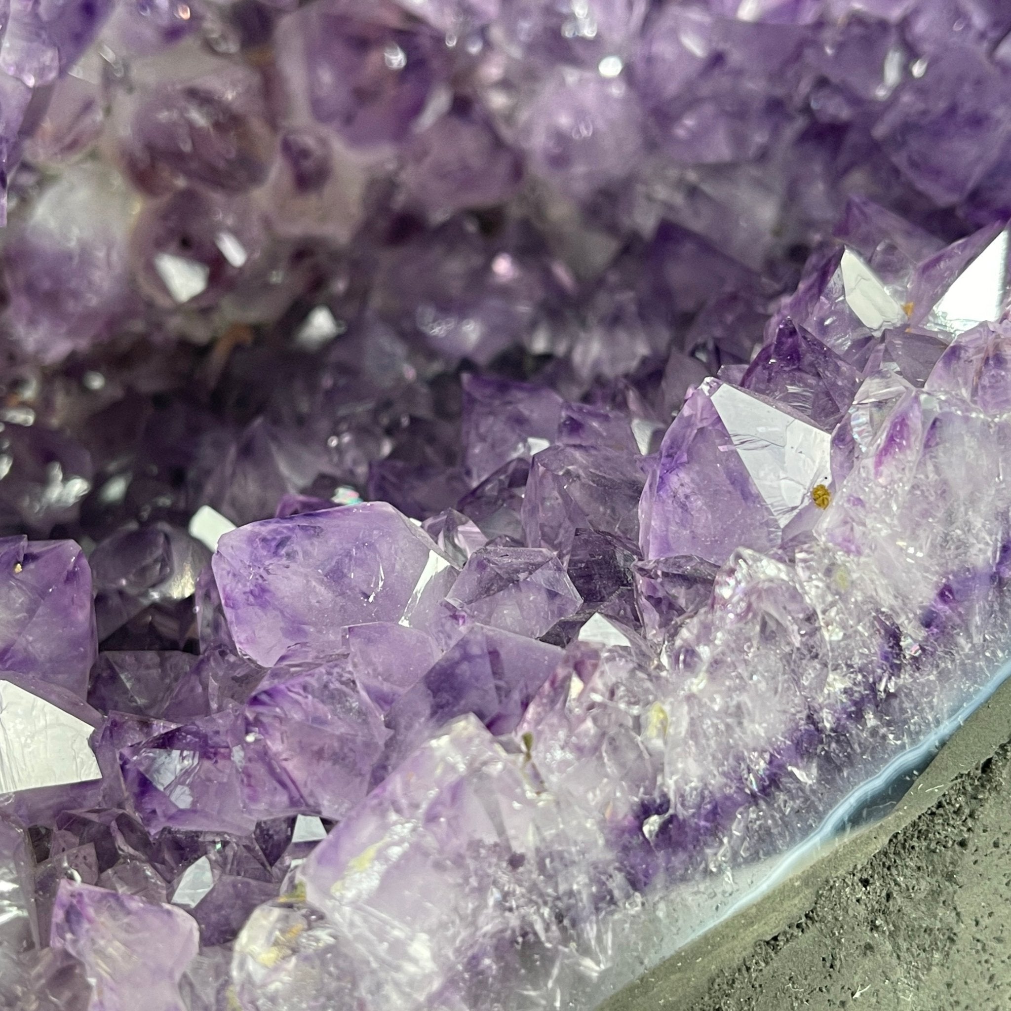 Extra Quality Brazilian Amethyst Cathedral, 9.5” tall & 14.4 lbs #5601-0461 by Brazil Gems - Brazil GemsBrazil GemsExtra Quality Brazilian Amethyst Cathedral, 9.5” tall & 14.4 lbs #5601-0461 by Brazil GemsCathedrals5601-0461