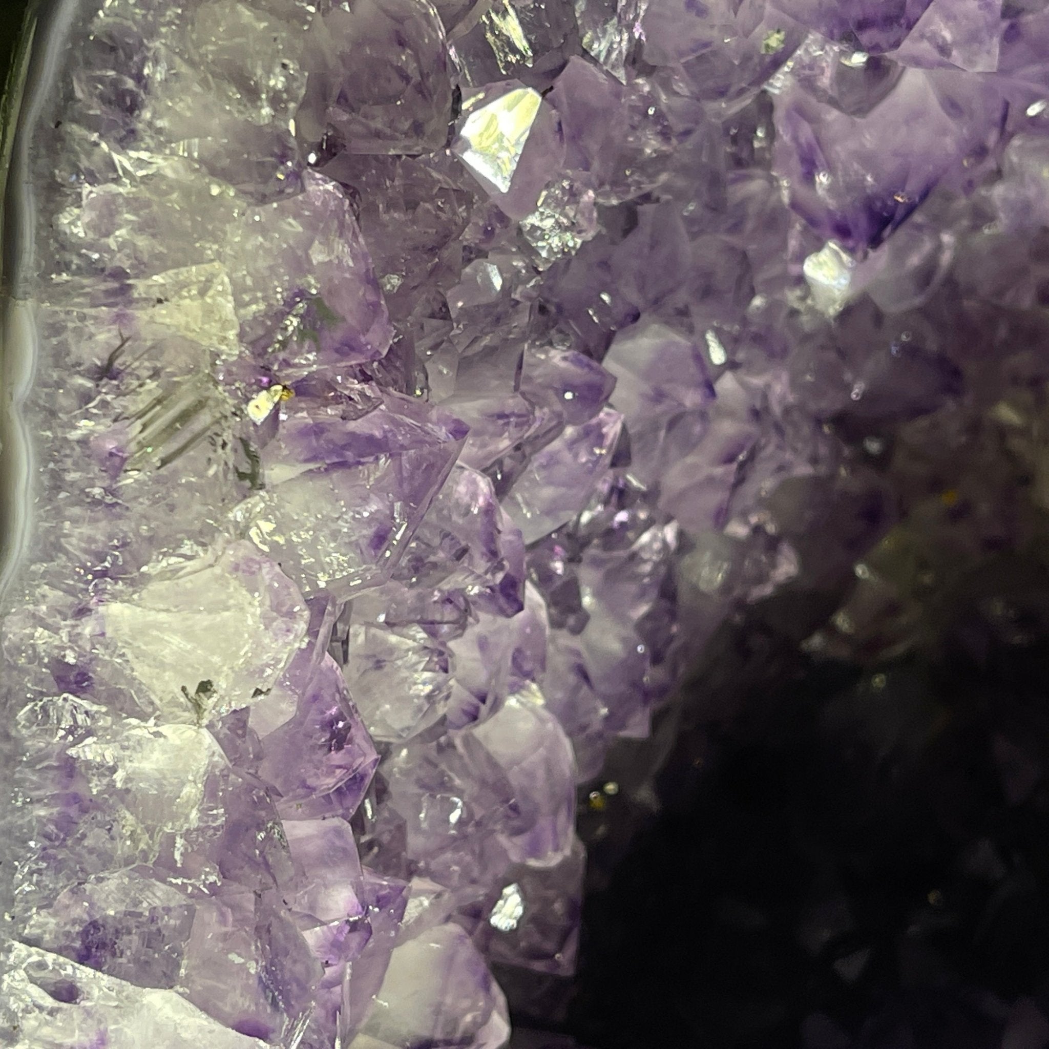 Extra Quality Brazilian Amethyst Cathedral, 9.5” tall & 14.4 lbs #5601-0461 by Brazil Gems - Brazil GemsBrazil GemsExtra Quality Brazilian Amethyst Cathedral, 9.5” tall & 14.4 lbs #5601-0461 by Brazil GemsCathedrals5601-0461