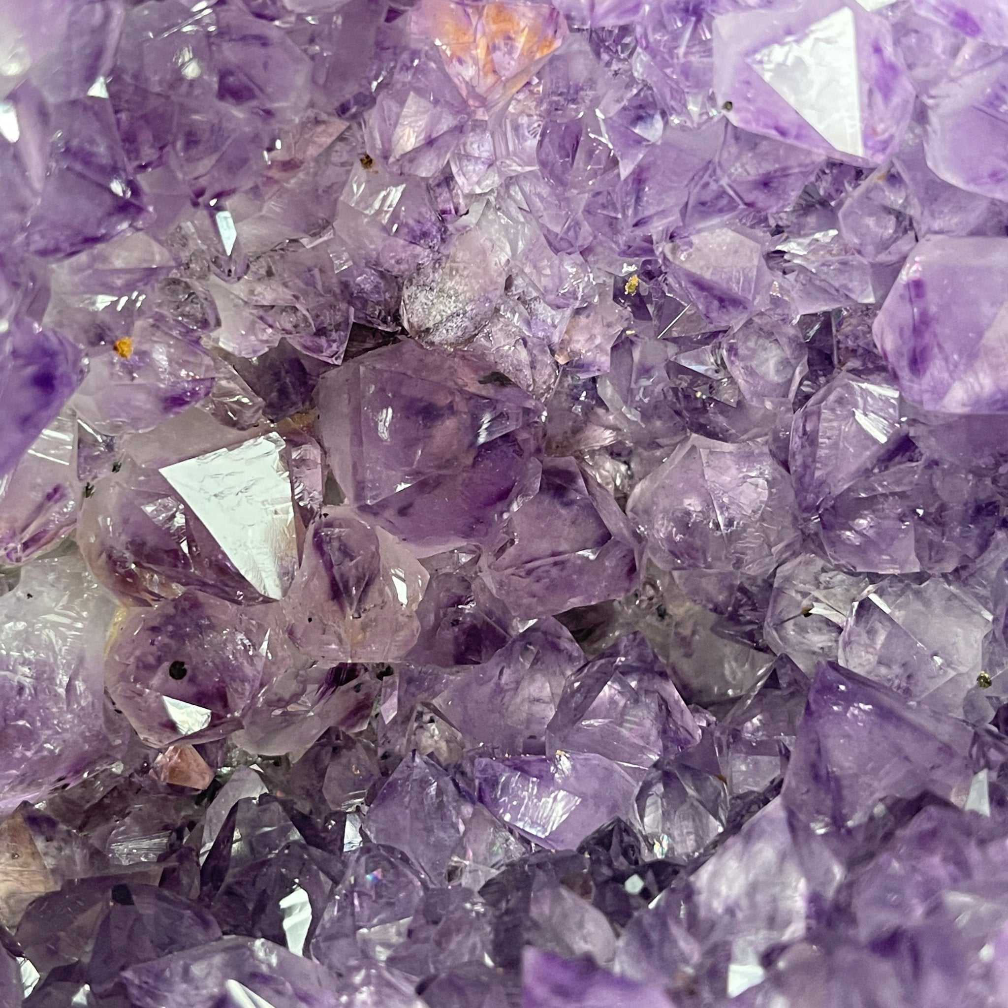 Extra Quality Brazilian Amethyst Cathedral, 9.5” tall & 14.4 lbs #5601-0461 by Brazil Gems - Brazil GemsBrazil GemsExtra Quality Brazilian Amethyst Cathedral, 9.5” tall & 14.4 lbs #5601-0461 by Brazil GemsCathedrals5601-0461