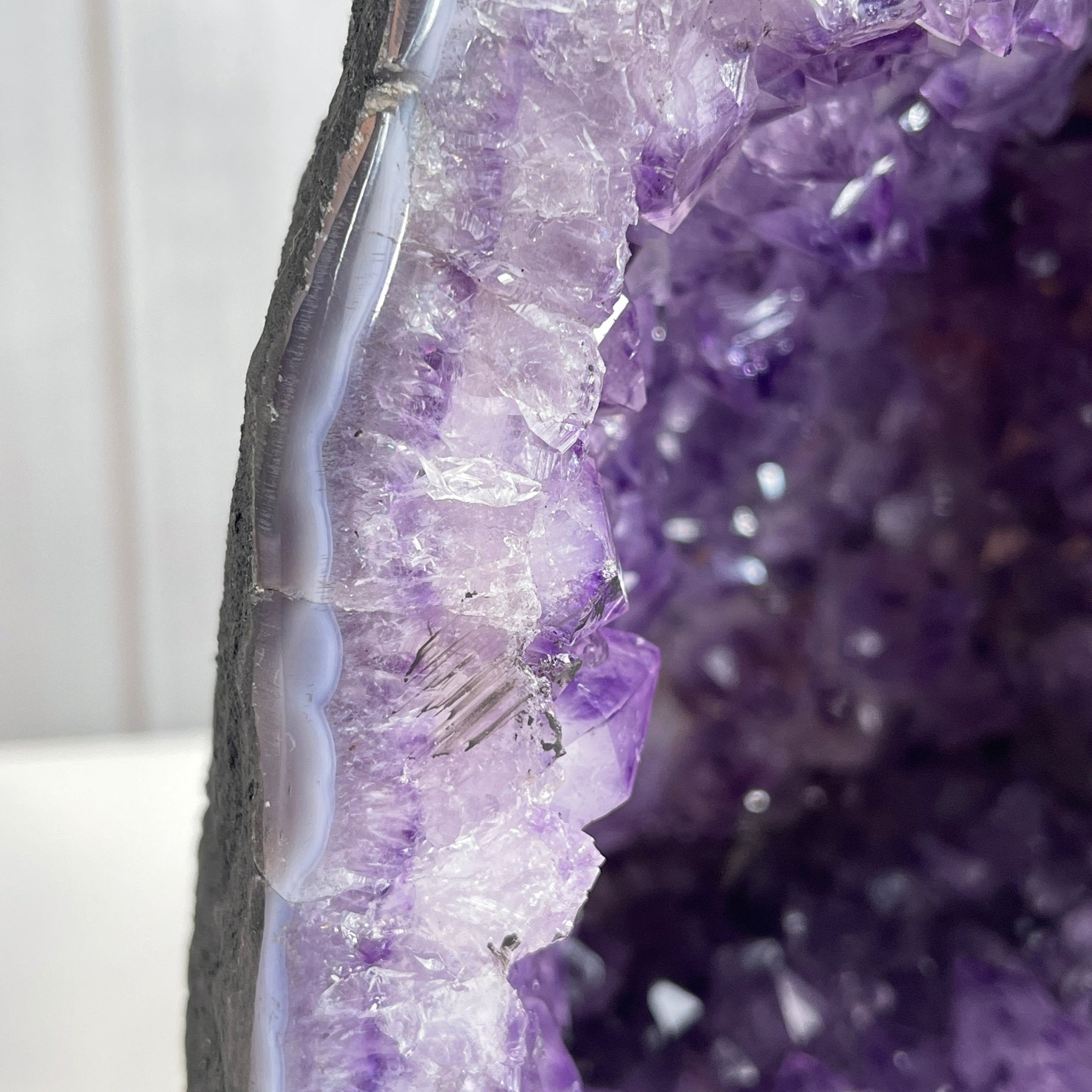 Extra Quality Brazilian Amethyst Cathedral, 9.5” tall & 14.4 lbs #5601-0461 by Brazil Gems - Brazil GemsBrazil GemsExtra Quality Brazilian Amethyst Cathedral, 9.5” tall & 14.4 lbs #5601-0461 by Brazil GemsCathedrals5601-0461