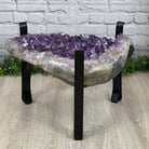Extra Quality Brazilian Amethyst Coffee Table, 103.6 lbs & 16" tall #1385-0048 by Brazil Gems - Brazil GemsBrazil GemsExtra Quality Brazilian Amethyst Coffee Table, 103.6 lbs & 16" tall #1385-0048 by Brazil GemsTables: Coffee1385-0048