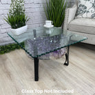 Extra Quality Brazilian Amethyst Coffee Table, 103.6 lbs & 16" tall #1385-0048 by Brazil Gems - Brazil GemsBrazil GemsExtra Quality Brazilian Amethyst Coffee Table, 103.6 lbs & 16" tall #1385-0048 by Brazil GemsTables: Coffee1385-0048