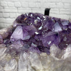 Extra Quality Brazilian Amethyst Coffee Table, 103.6 lbs & 16" tall #1385-0048 by Brazil Gems - Brazil GemsBrazil GemsExtra Quality Brazilian Amethyst Coffee Table, 103.6 lbs & 16" tall #1385-0048 by Brazil GemsTables: Coffee1385-0048