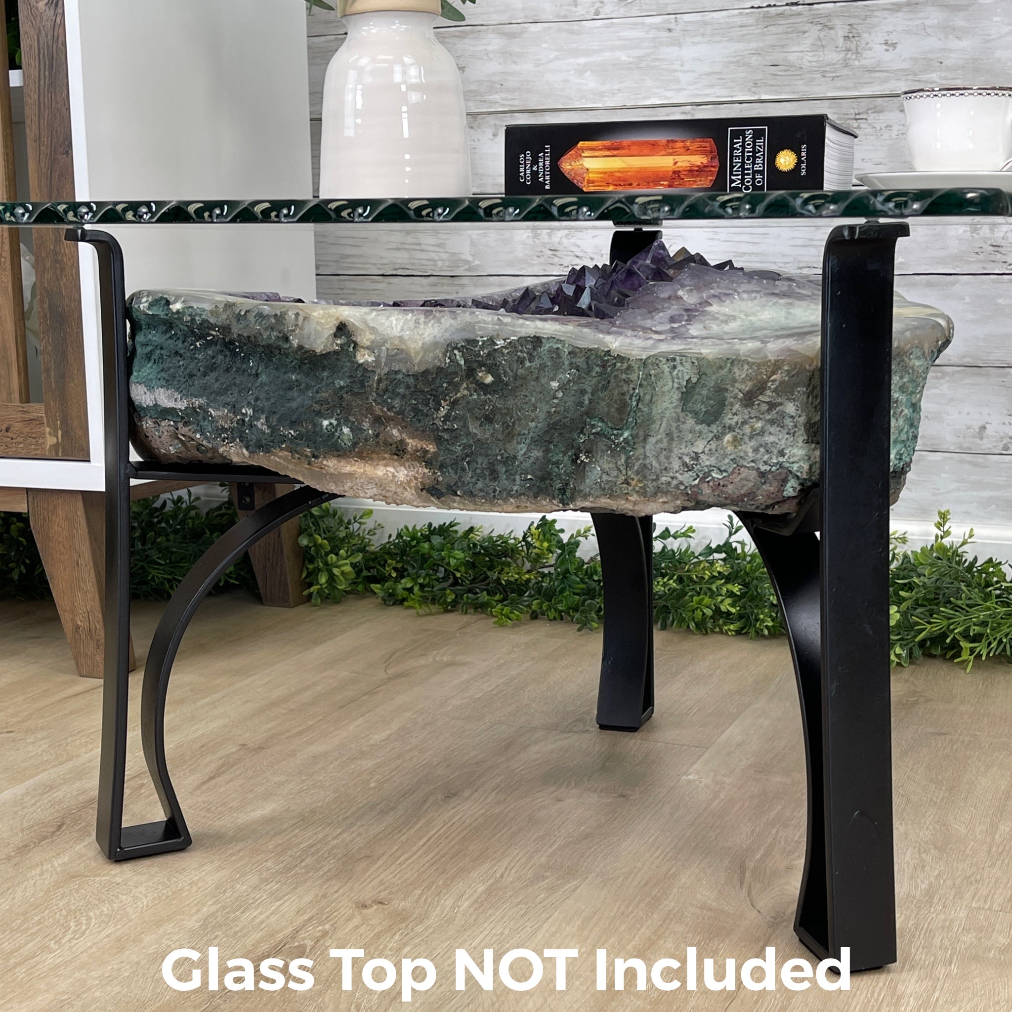 Extra Quality Brazilian Amethyst Coffee Table, 116.6 lbs & 16" tall #1385-0075 by Brazil Gems - Brazil GemsBrazil GemsExtra Quality Brazilian Amethyst Coffee Table, 116.6 lbs & 16" tall #1385-0075 by Brazil GemsTables: Coffee1385-0075
