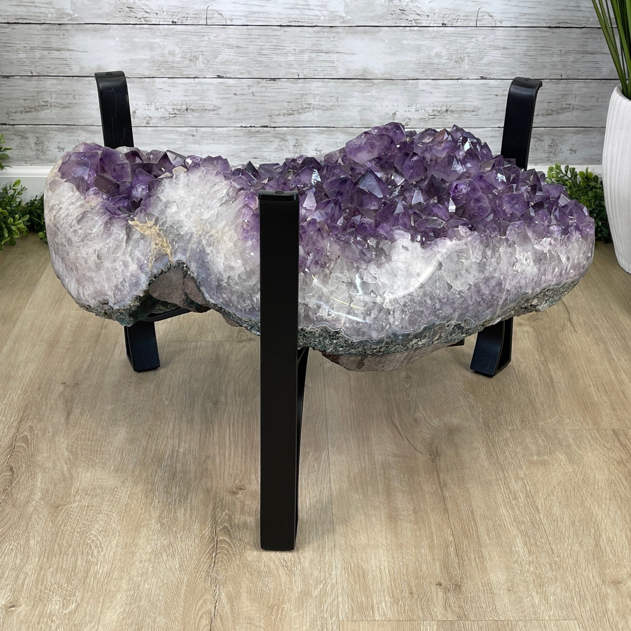 Extra Quality Brazilian Amethyst Coffee Table, 196.2 lbs & 16" tall Model #1385-0071 by Brazil Gems - Brazil GemsBrazil GemsExtra Quality Brazilian Amethyst Coffee Table, 196.2 lbs & 16" tall Model #1385-0071 by Brazil GemsTables: Coffee1385-0071