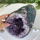 Extra Quality Brazilian Amethyst Cone, 15.2 lbs & 6.7" Tall 5619AM - 015 - Brazil GemsBrazil GemsExtra Quality Brazilian Amethyst Cone, 15.2 lbs & 6.7" Tall 5619AM - 015Crystal Cones5619AM - 015