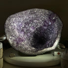Extra Quality Brazilian Amethyst Cone, 15.3 lbs & 9.9" Tall 5619AM - 016 - Brazil GemsBrazil GemsExtra Quality Brazilian Amethyst Cone, 15.3 lbs & 9.9" Tall 5619AM - 016Crystal Cones5619AM - 016