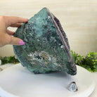 Extra Quality Brazilian Amethyst Cone, 15.3 lbs & 9.9" Tall 5619AM - 016 - Brazil GemsBrazil GemsExtra Quality Brazilian Amethyst Cone, 15.3 lbs & 9.9" Tall 5619AM - 016Crystal Cones5619AM - 016