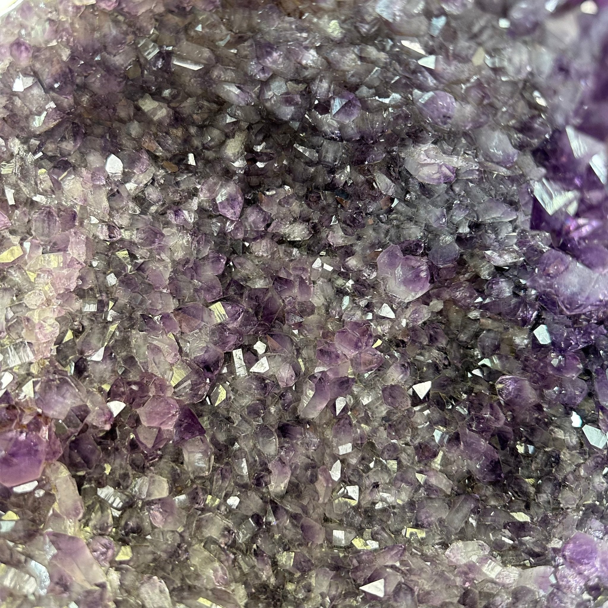 Extra Quality Brazilian Amethyst Cone, 15.3 lbs & 9.9" Tall 5619AM - 016 - Brazil GemsBrazil GemsExtra Quality Brazilian Amethyst Cone, 15.3 lbs & 9.9" Tall 5619AM - 016Crystal Cones5619AM - 016