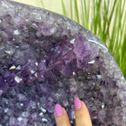 Extra Quality Brazilian Amethyst Cone, 15.3 lbs & 9.9" Tall 5619AM - 016 - Brazil GemsBrazil GemsExtra Quality Brazilian Amethyst Cone, 15.3 lbs & 9.9" Tall 5619AM - 016Crystal Cones5619AM - 016