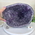 Extra Quality Brazilian Amethyst Cone, 15.3 lbs & 9.9" Tall 5619AM - 016 - Brazil GemsBrazil GemsExtra Quality Brazilian Amethyst Cone, 15.3 lbs & 9.9" Tall 5619AM - 016Crystal Cones5619AM - 016