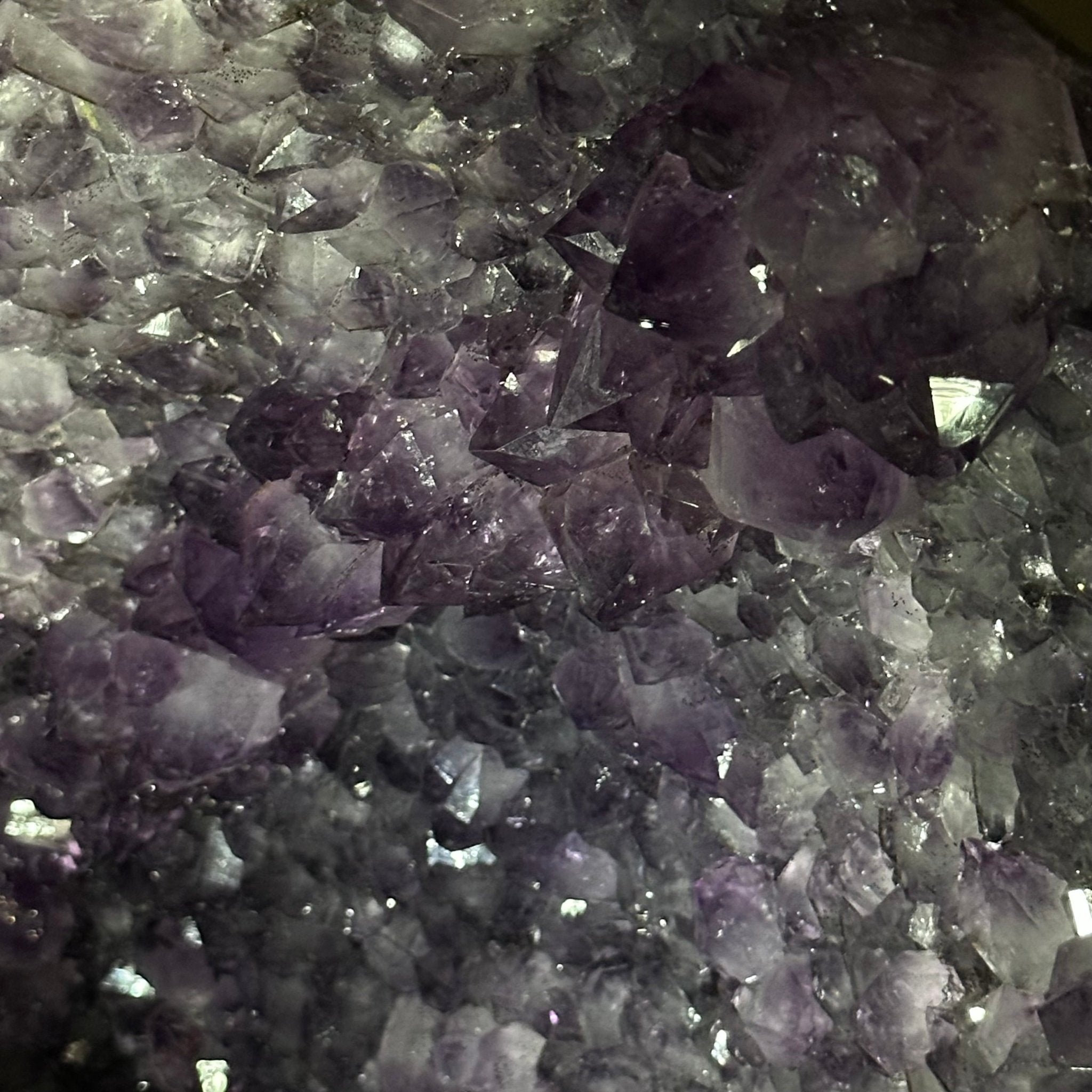Extra Quality Brazilian Amethyst Cone, 15.3 lbs & 9.9" Tall 5619AM - 016 - Brazil GemsBrazil GemsExtra Quality Brazilian Amethyst Cone, 15.3 lbs & 9.9" Tall 5619AM - 016Crystal Cones5619AM - 016