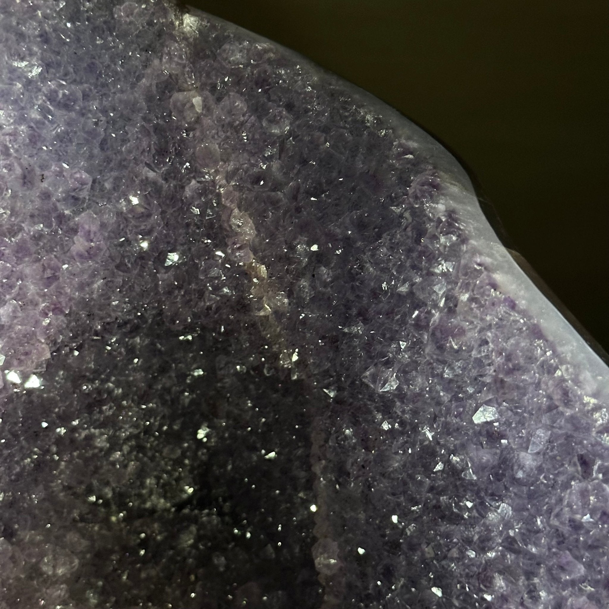 Extra Quality Brazilian Amethyst Cone, 25.7 lbs & 11.2" Tall 5619AM - 017 - Brazil GemsBrazil GemsExtra Quality Brazilian Amethyst Cone, 25.7 lbs & 11.2" Tall 5619AM - 017Crystal Cones5619AM - 017