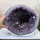 Extra Quality Brazilian Amethyst Cone, 76 lbs & 12.5" Tall 5619AM - 026 - Brazil GemsBrazil GemsExtra Quality Brazilian Amethyst Cone, 76 lbs & 12.5" Tall 5619AM - 026Crystal Cones5619AM - 026